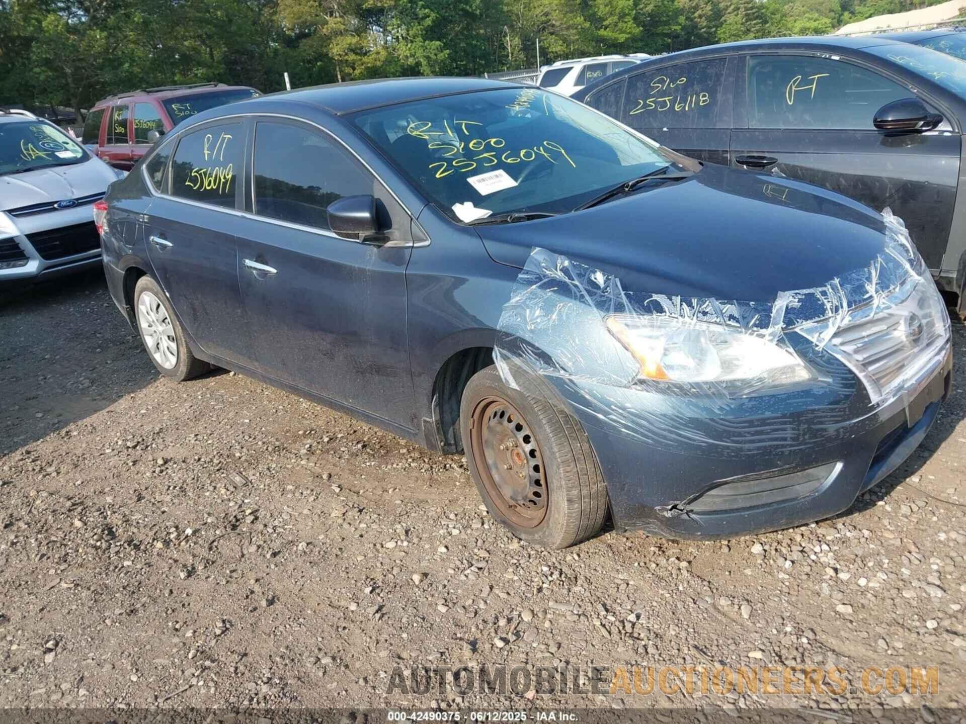 3N1AB7AP5DL720120 NISSAN SENTRA 2013