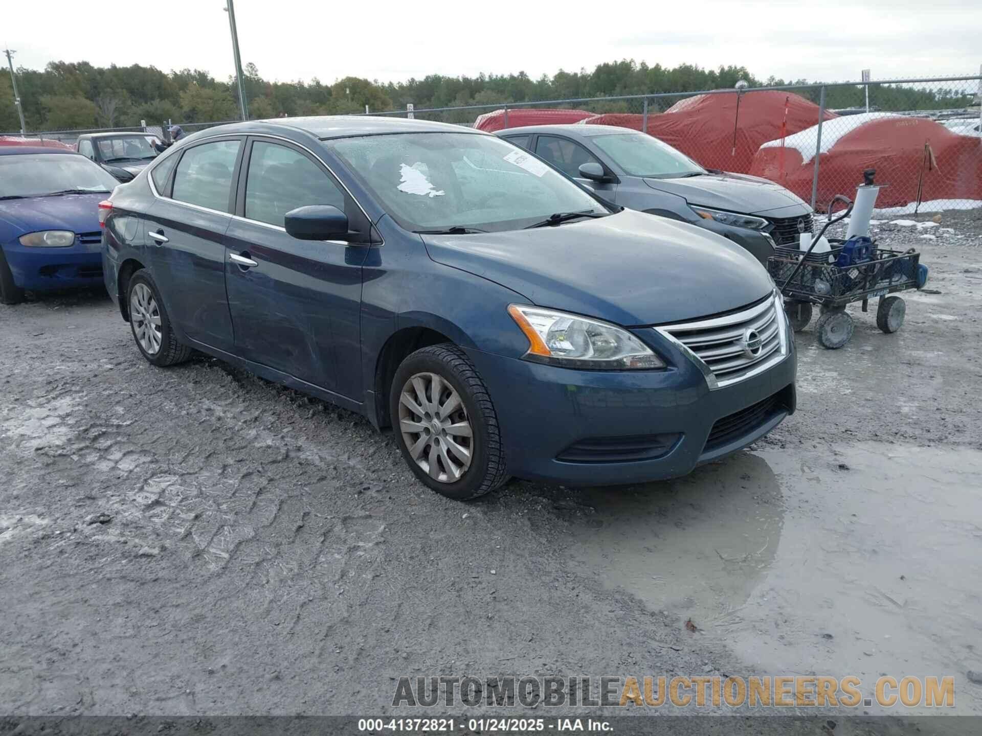 3N1AB7AP5EL697035 NISSAN SENTRA 2014