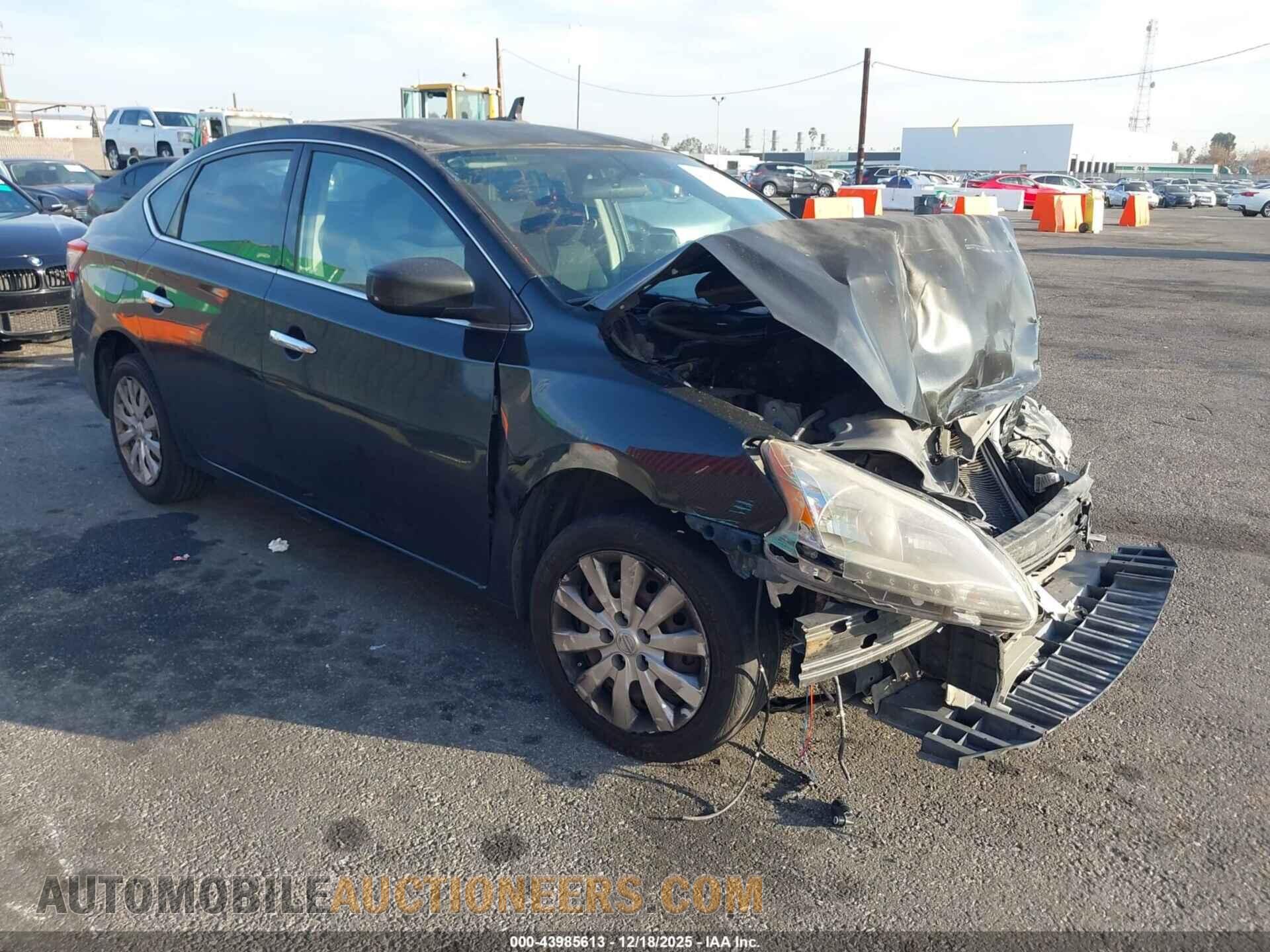 3N1AB7AP5EY222780 NISSAN SENTRA 2014