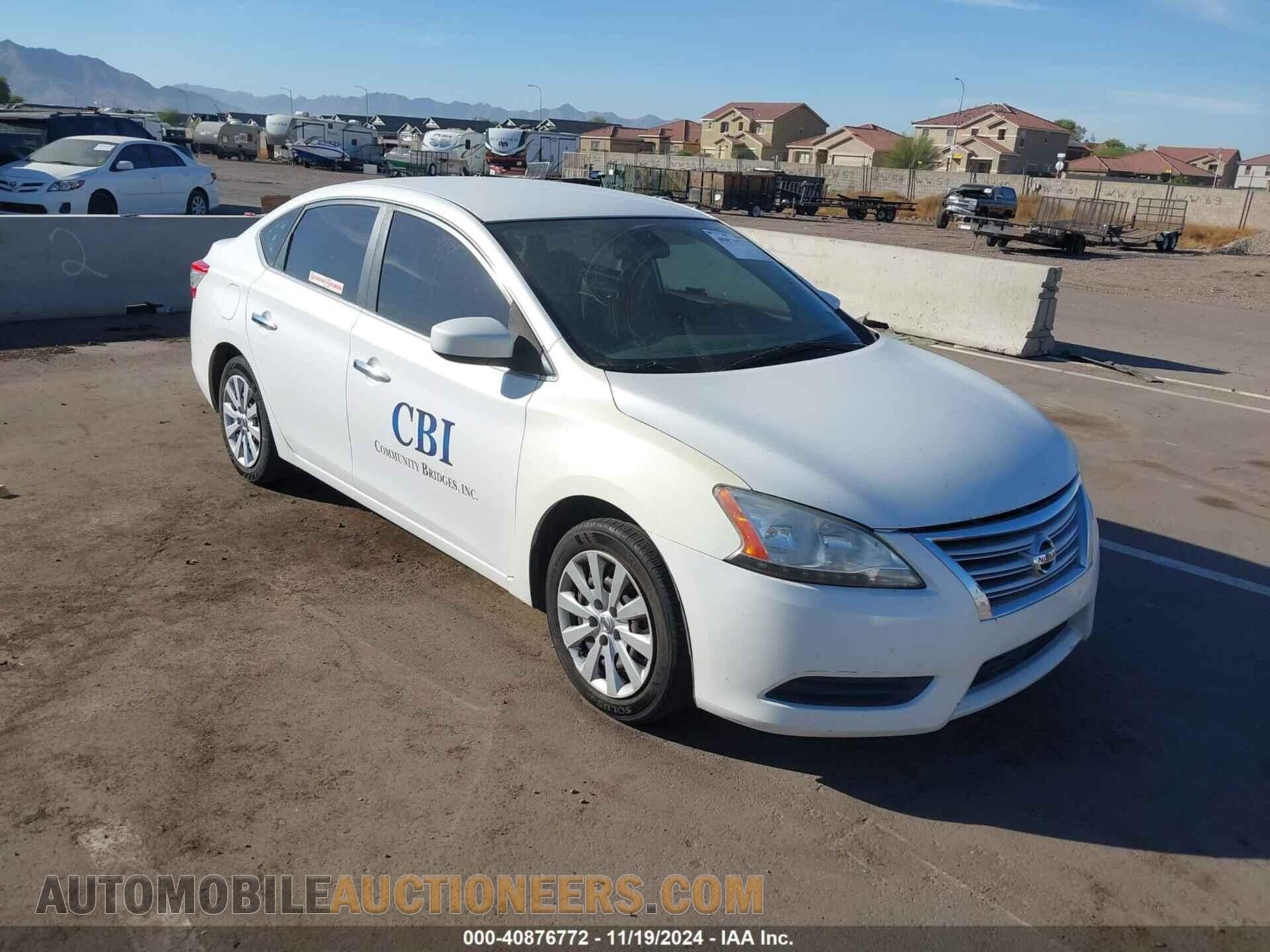 3N1AB7AP6DL652152 NISSAN SENTRA 2013