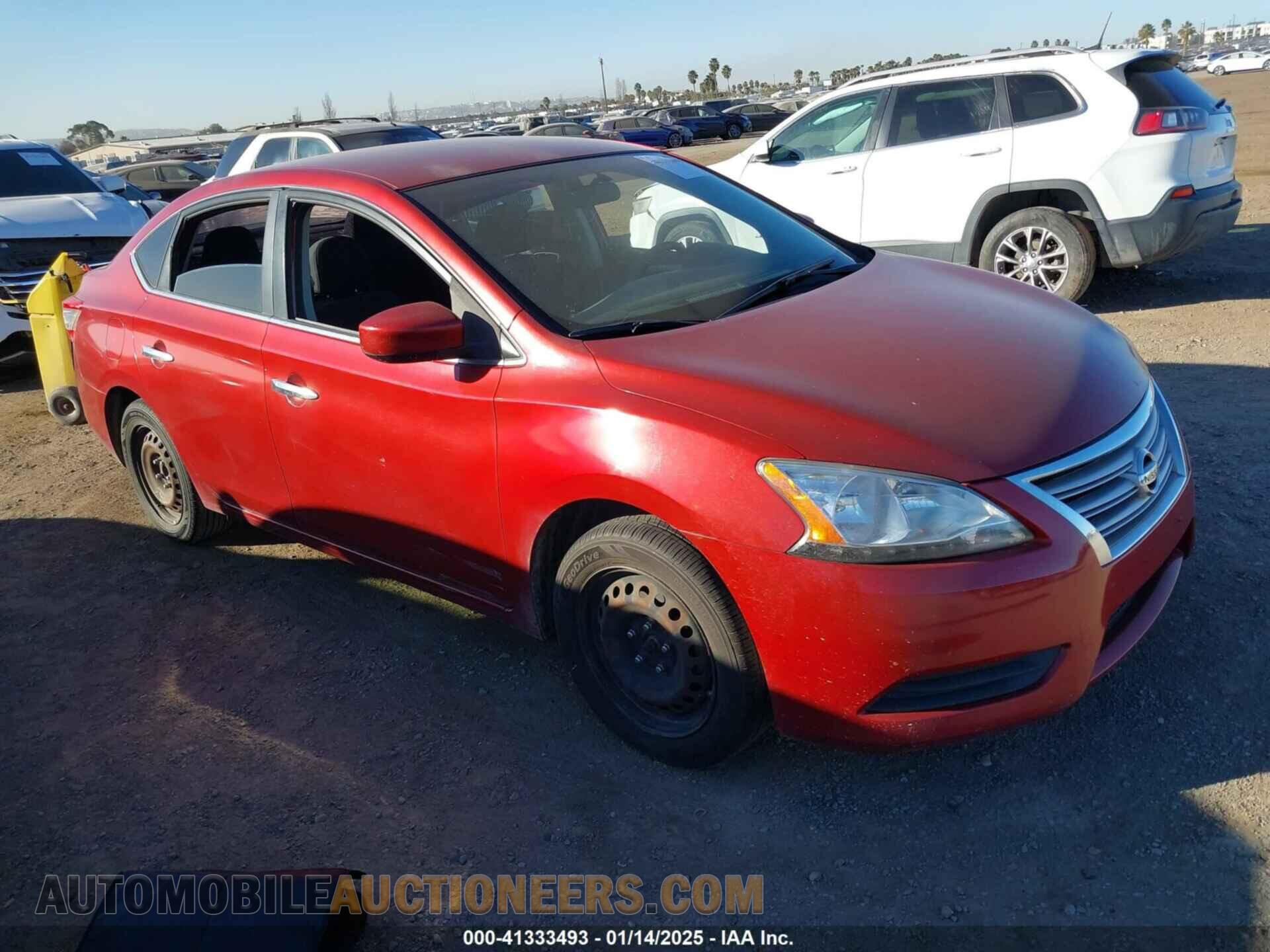 3N1AB7AP6EY242598 NISSAN SENTRA 2014