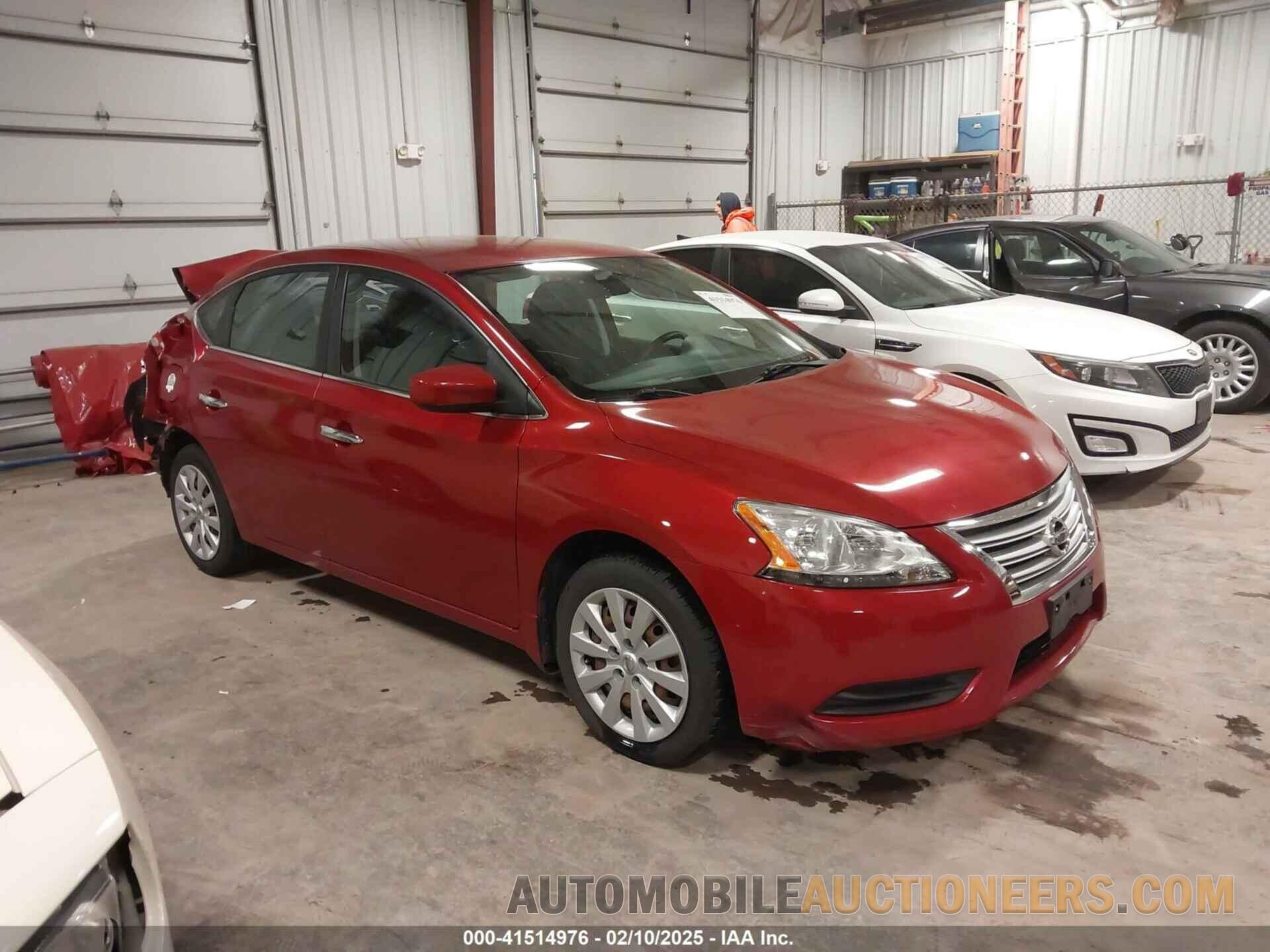 3N1AB7AP6EY285452 NISSAN SENTRA 2014