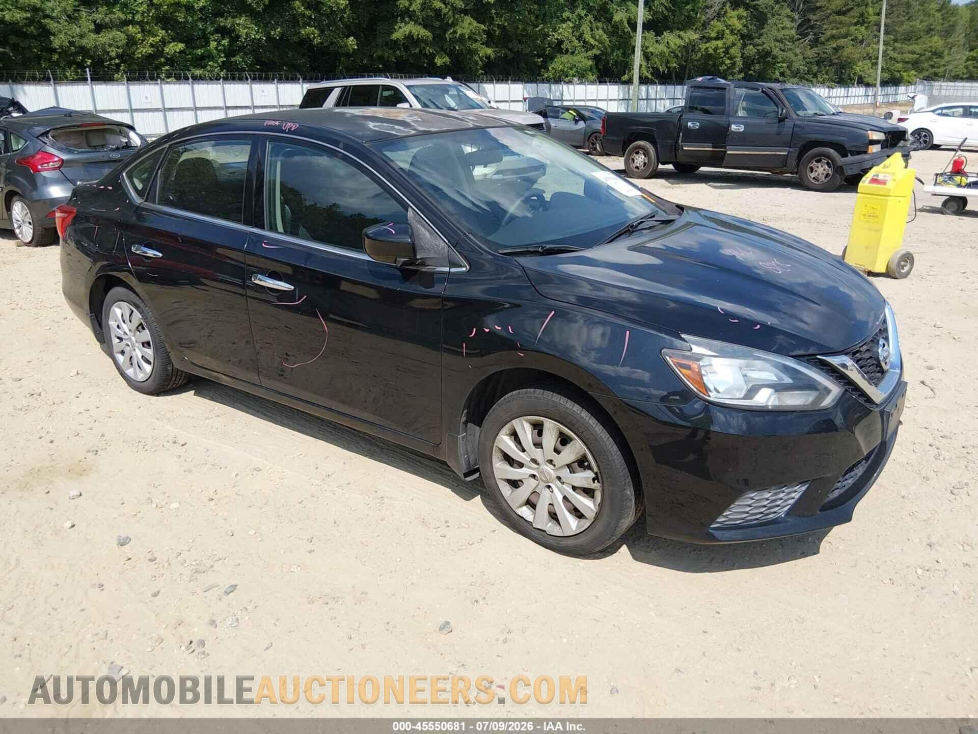 3N1AB7AP6GY310708 NISSAN SENTRA 2016