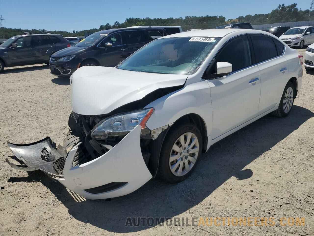 3N1AB7AP7FY320145 NISSAN SENTRA 2015