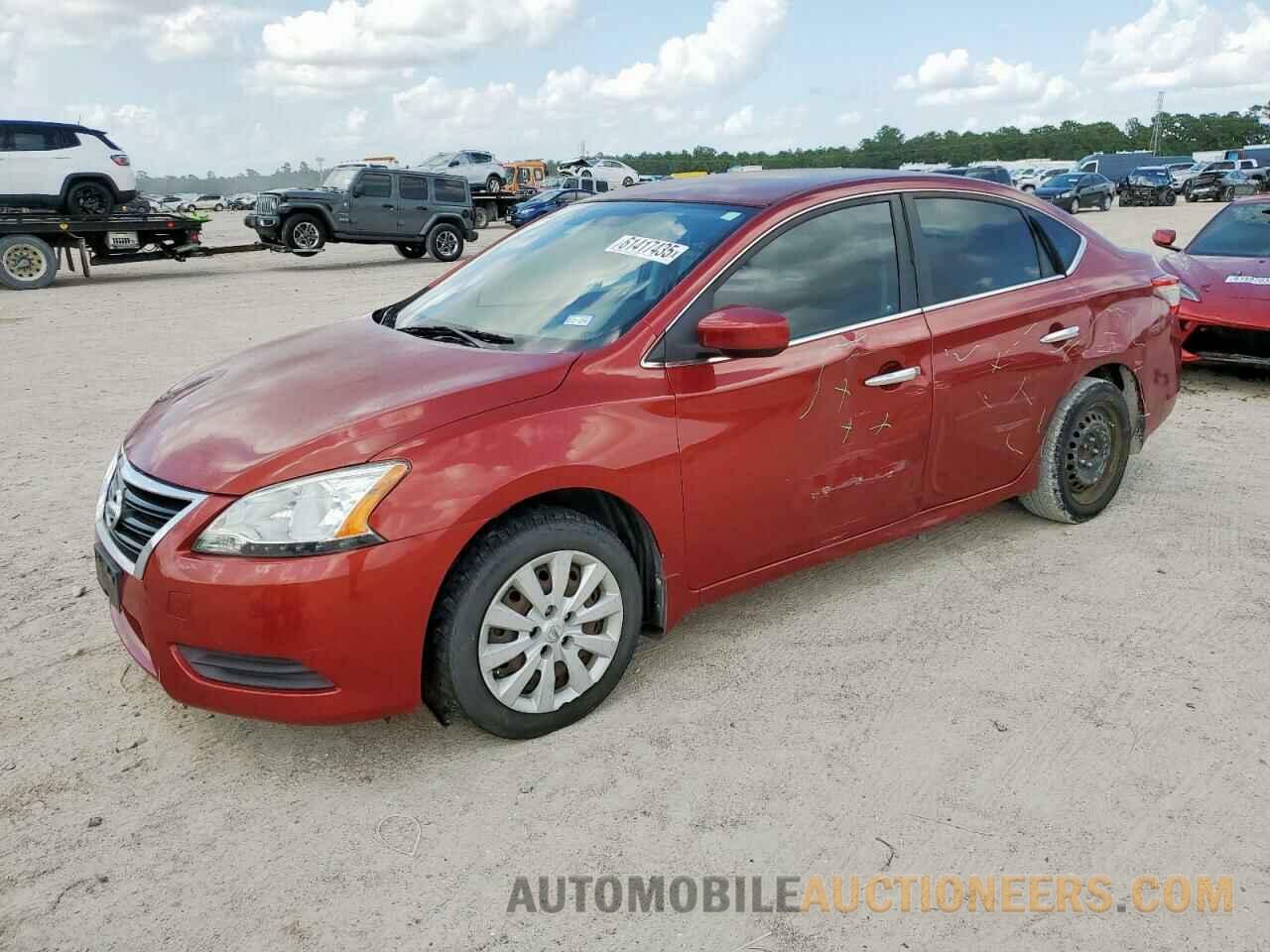 3N1AB7AP7FY381639 NISSAN SENTRA 2015