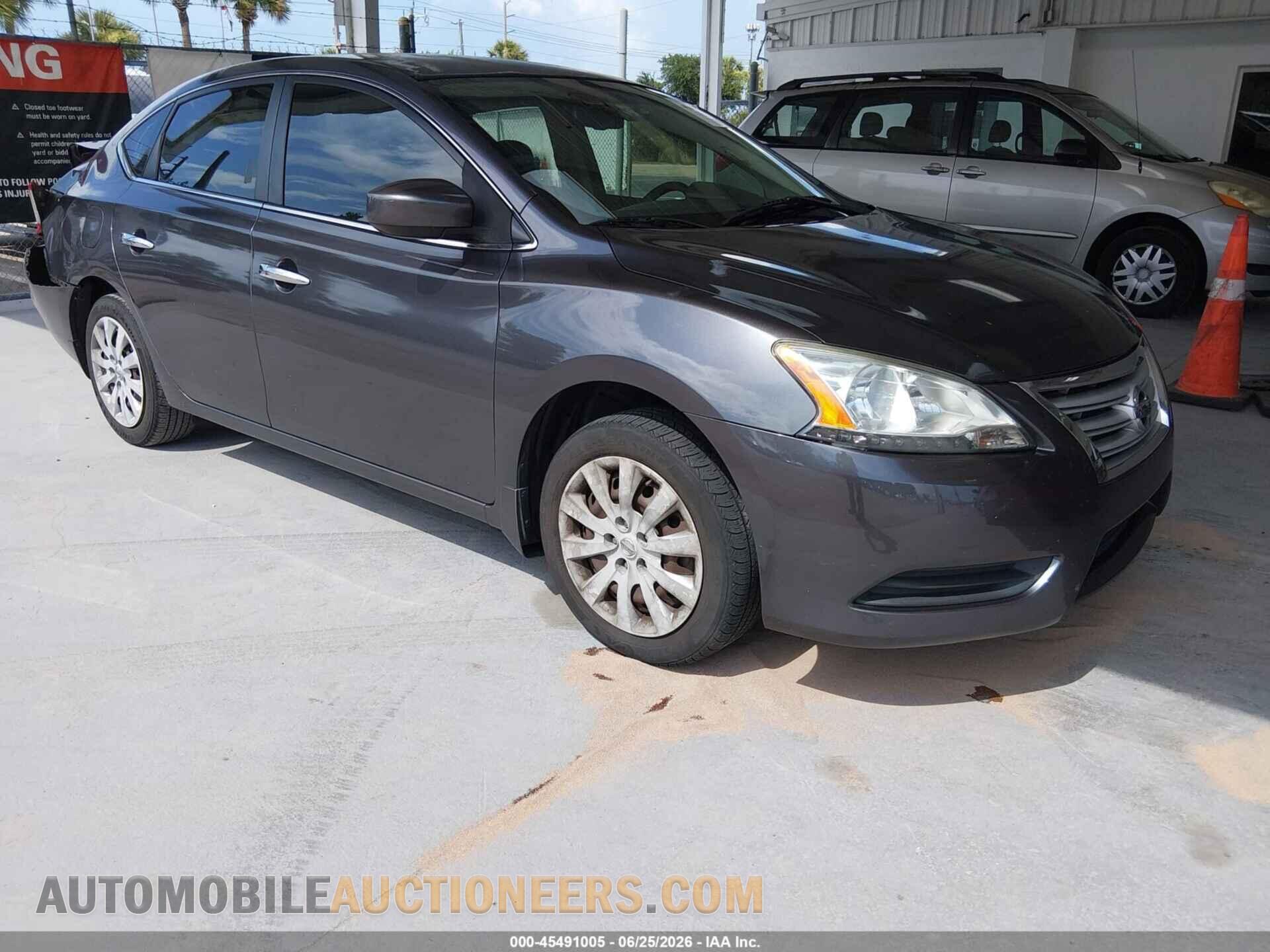 3N1AB7AP9EY297708 NISSAN SENTRA 2014