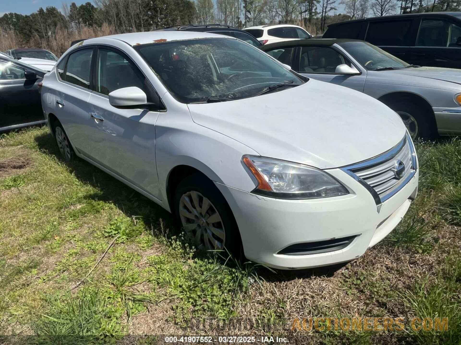 3N1AB7AP9EY308190 NISSAN SENTRA 2014