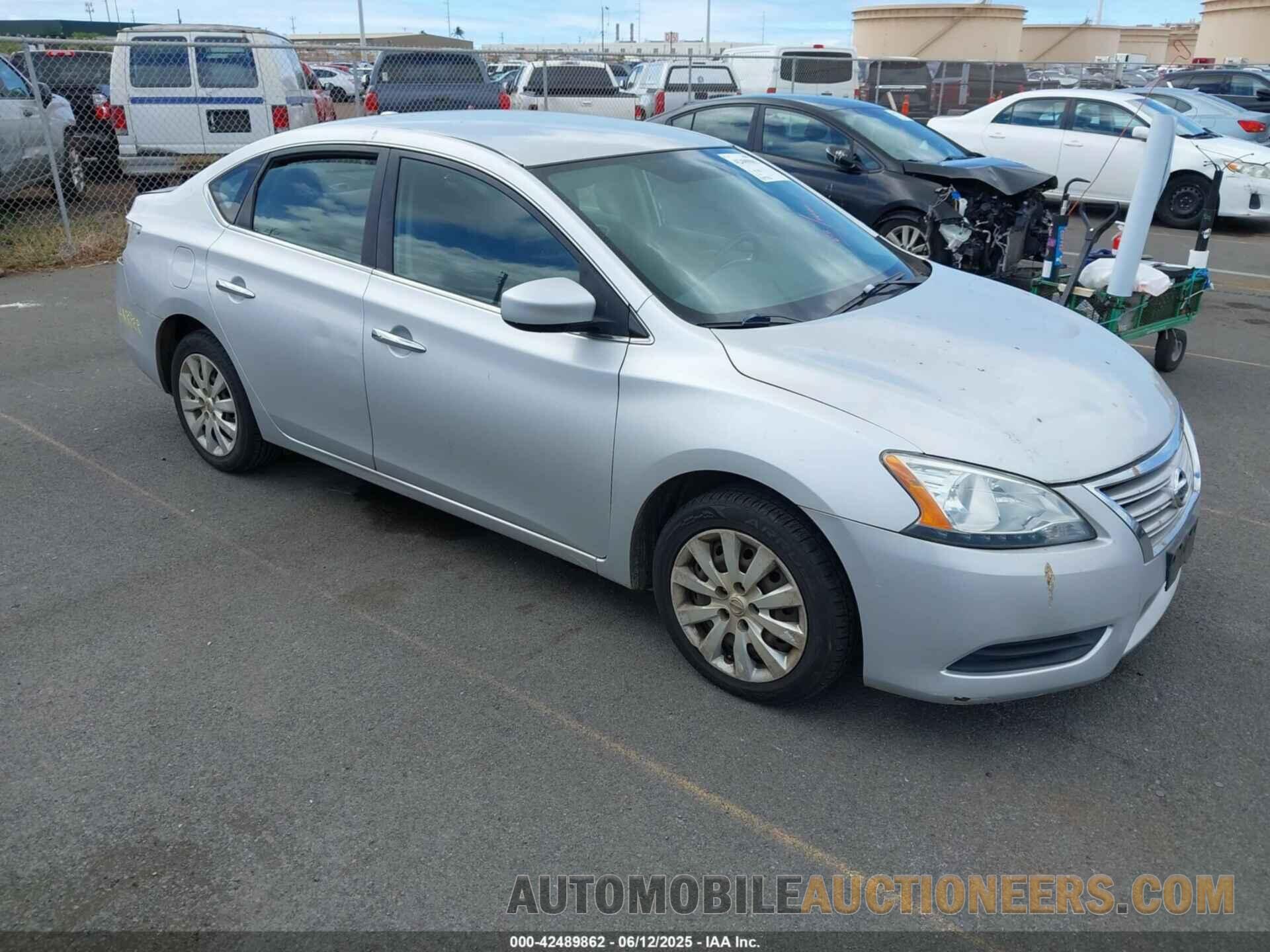 3N1AB7AP9FL665870 NISSAN SENTRA 2015
