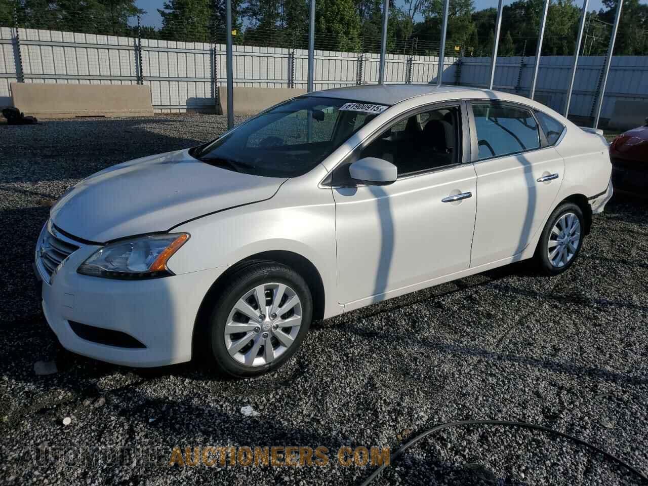 3N1AB7APXEL627708 NISSAN SENTRA 2014