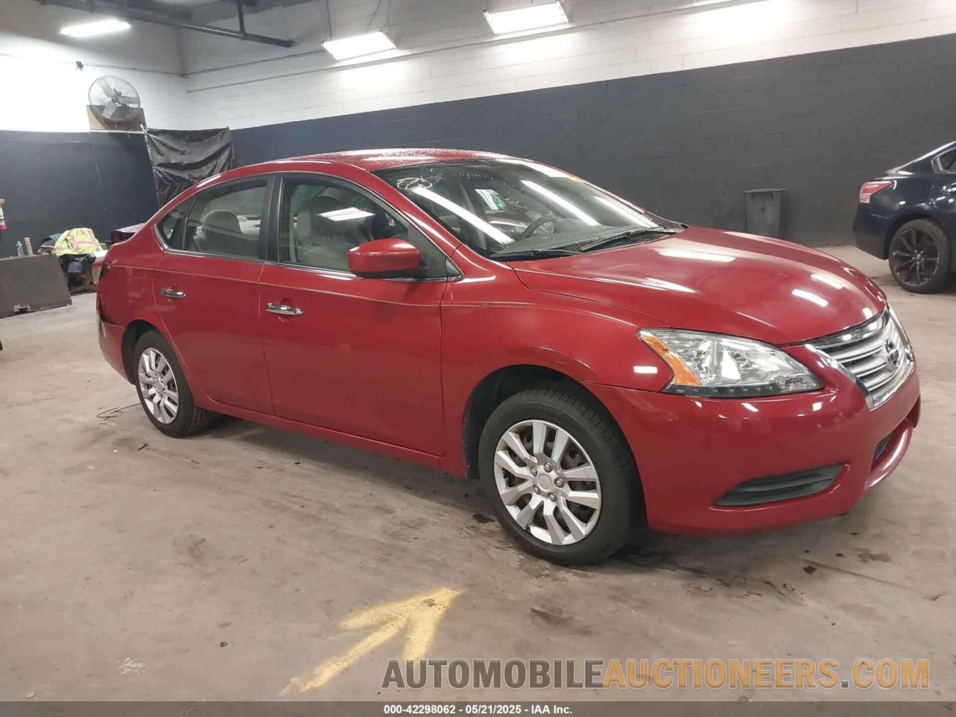 3N1AB7APXEL642032 NISSAN SENTRA 2014