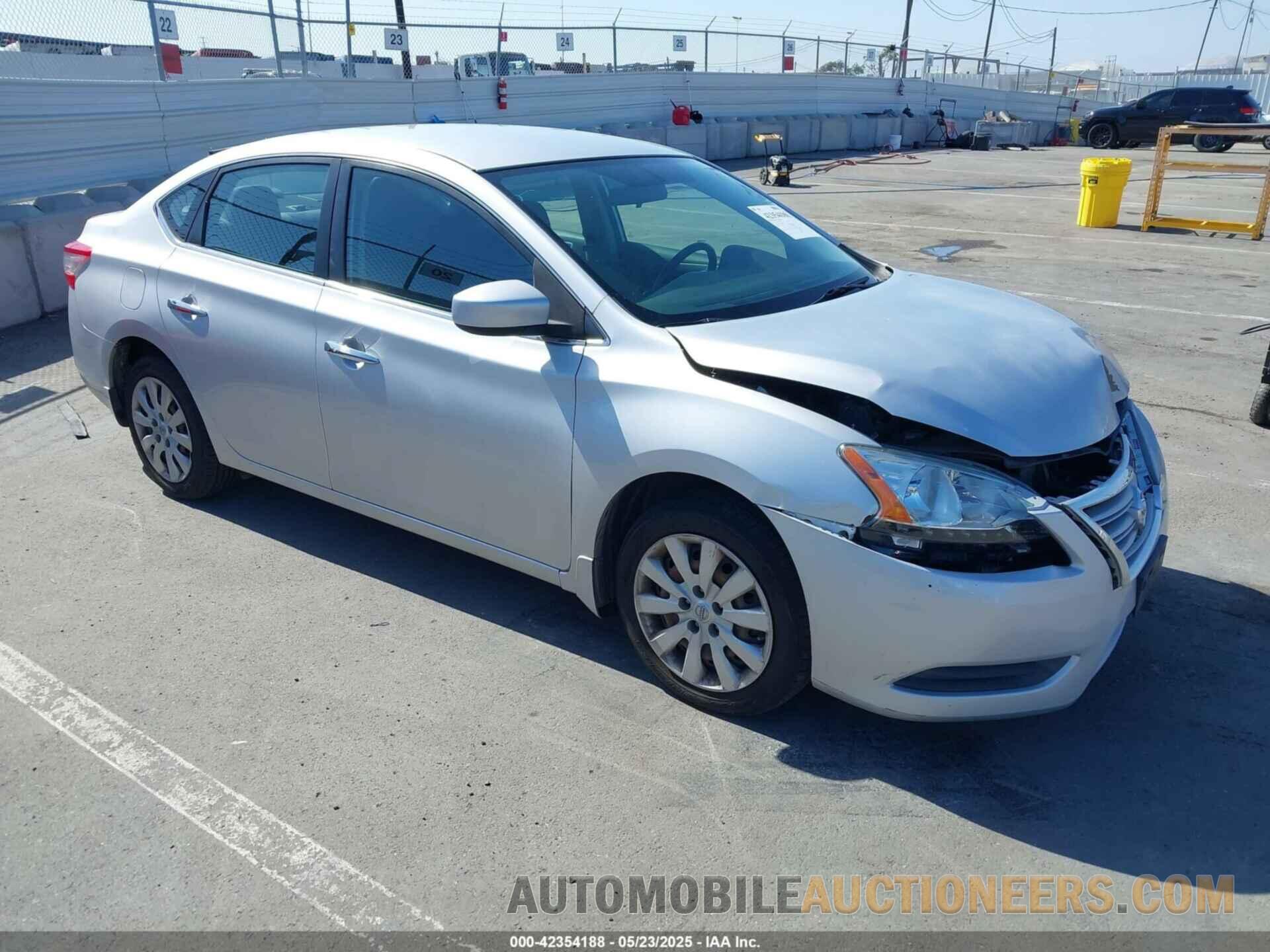 3N1AB7APXFL675520 NISSAN SENTRA 2015