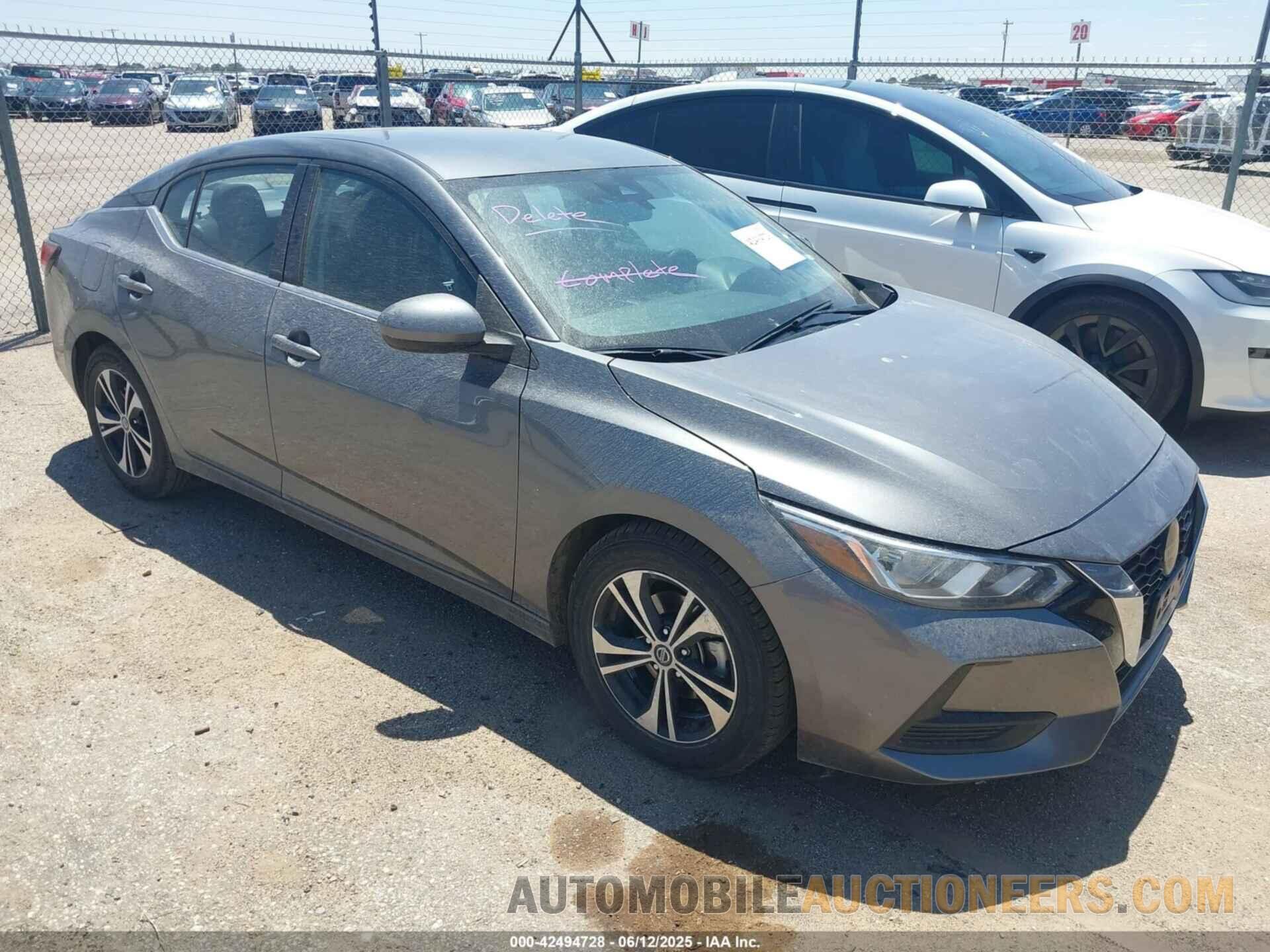 3N1AB8CV6PY287240 NISSAN SENTRA 2023