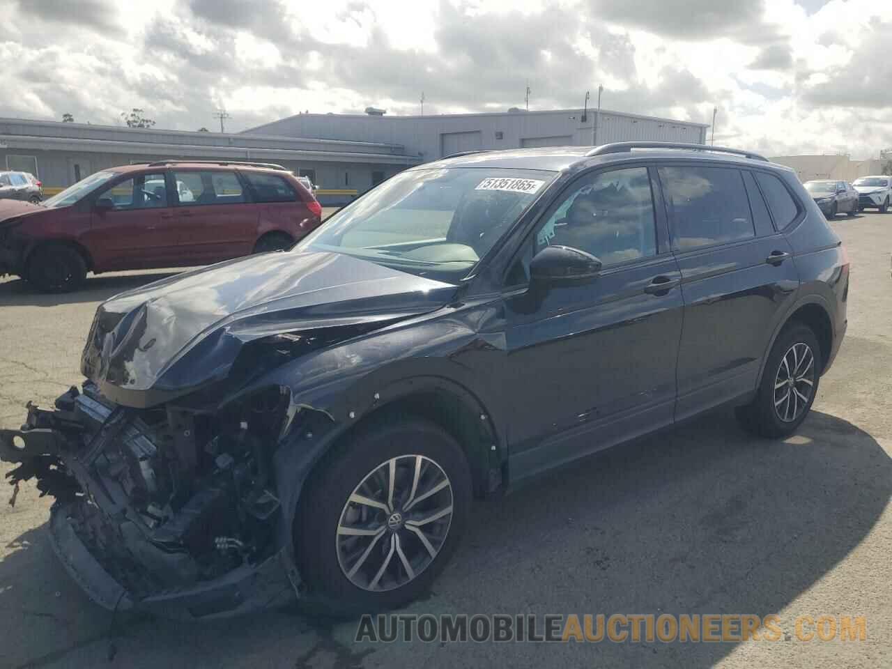 3VV1B7AX3MM016927 VOLKSWAGEN TIGUAN 2021