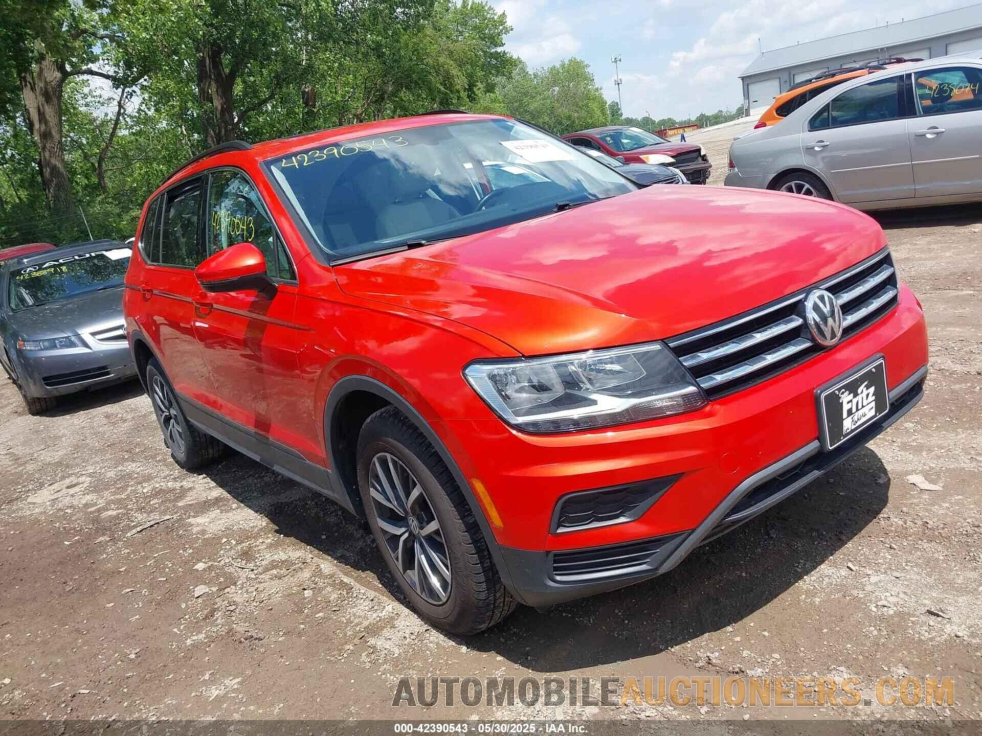 3VV2B7AX8KM165738 VOLKSWAGEN TIGUAN 2019