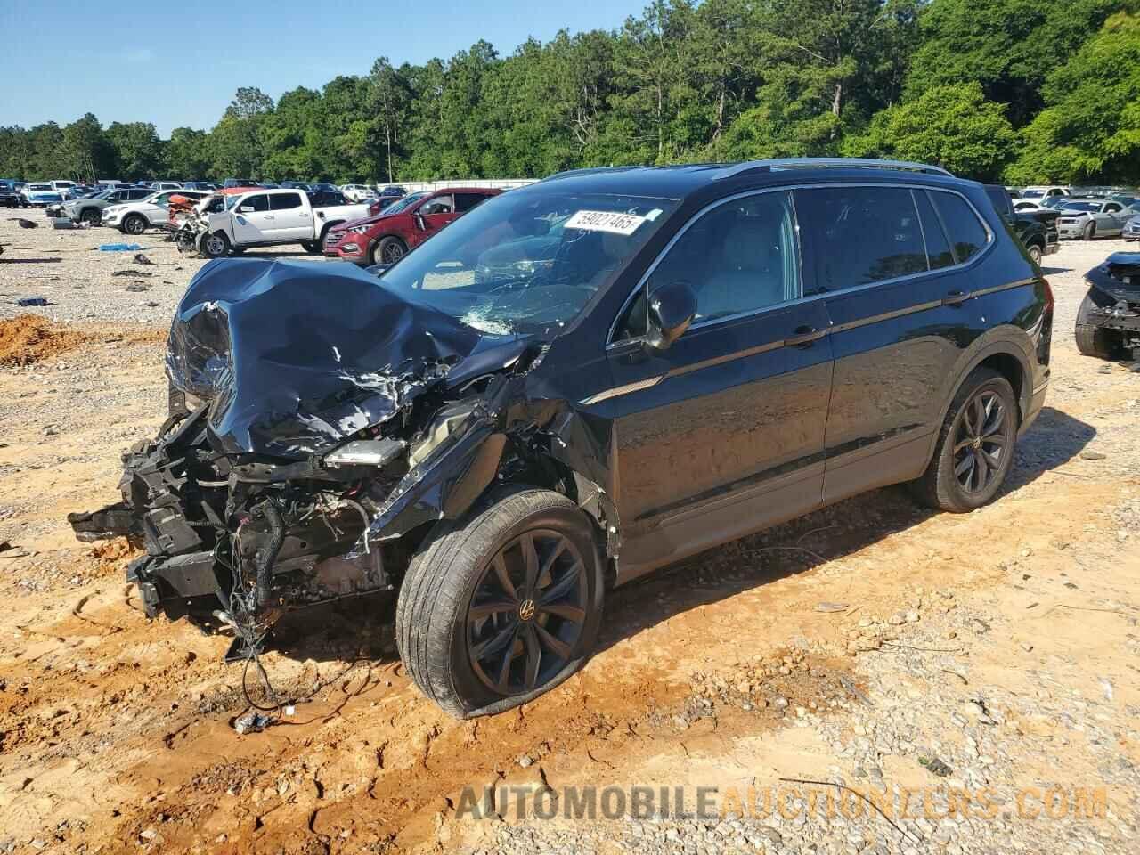 3VV3B7AX0NM095872 VOLKSWAGEN TIGUAN 2022