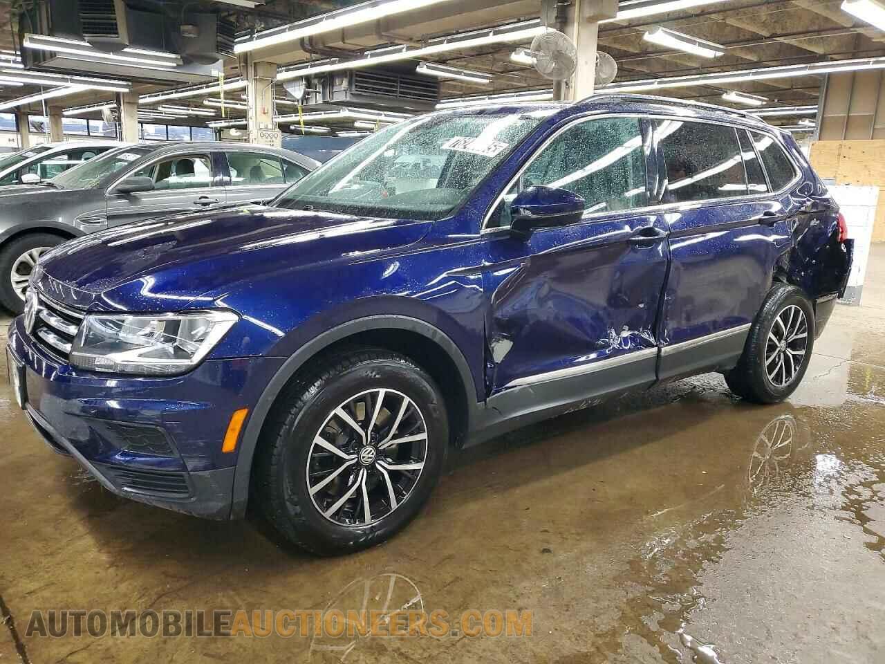 3VV3B7AX3MM101968 VOLKSWAGEN TIGUAN 2021