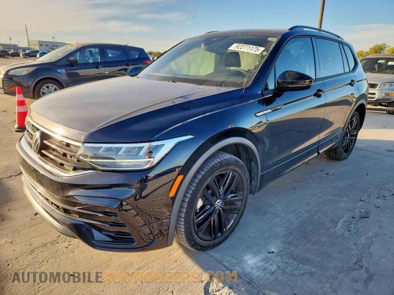 3VVCB7AX0NM105509 VOLKSWAGEN TIGUAN 2022