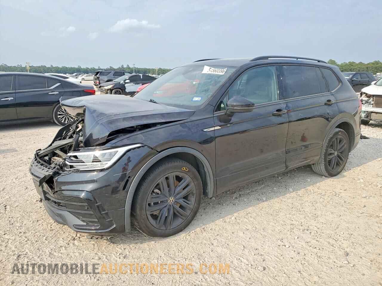 3VVCB7AX3NM109621 VOLKSWAGEN TIGUAN 2022