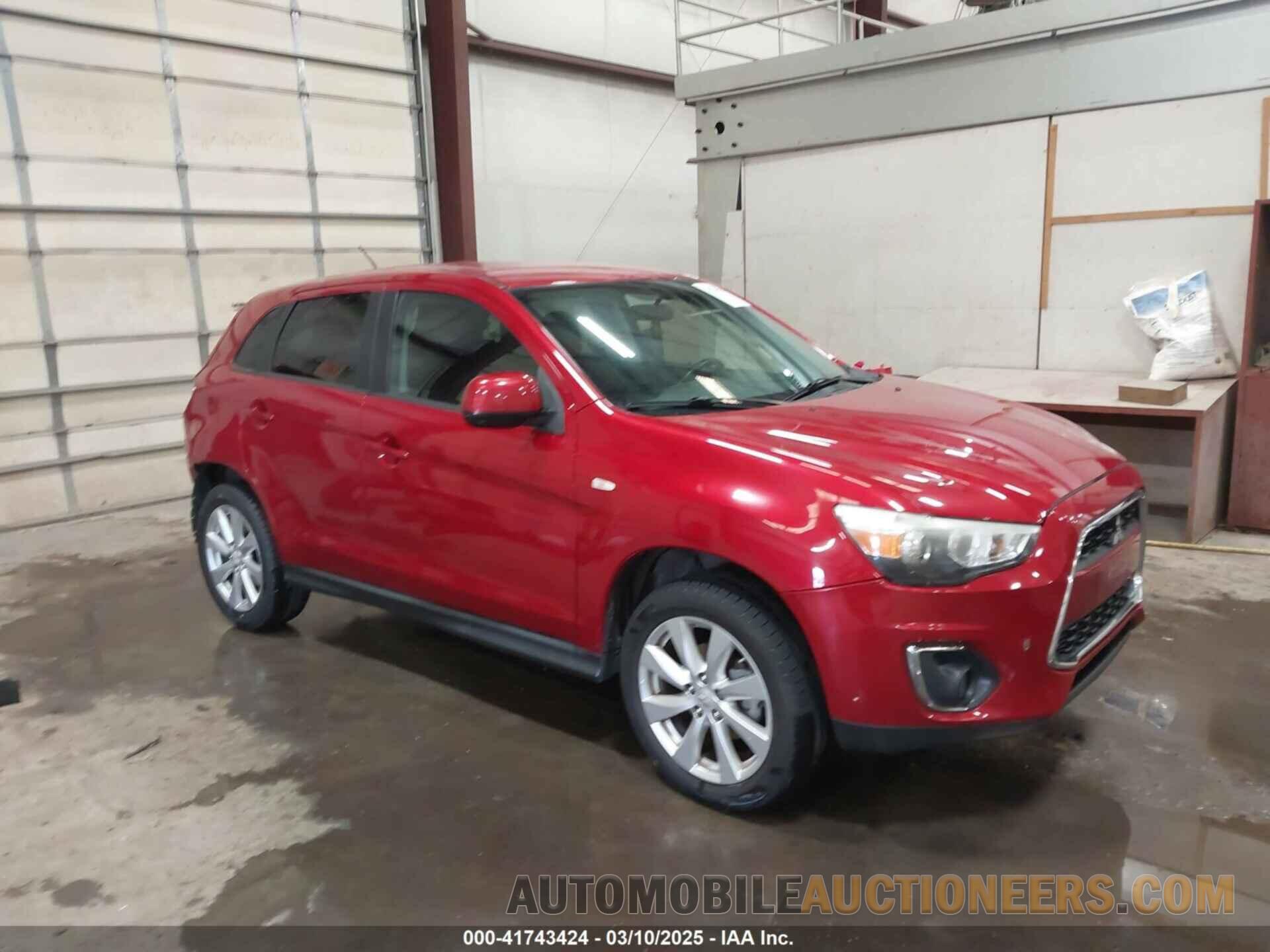 4A4AP3AU8FE001453 MITSUBISHI OUTLANDER SPORT 2015