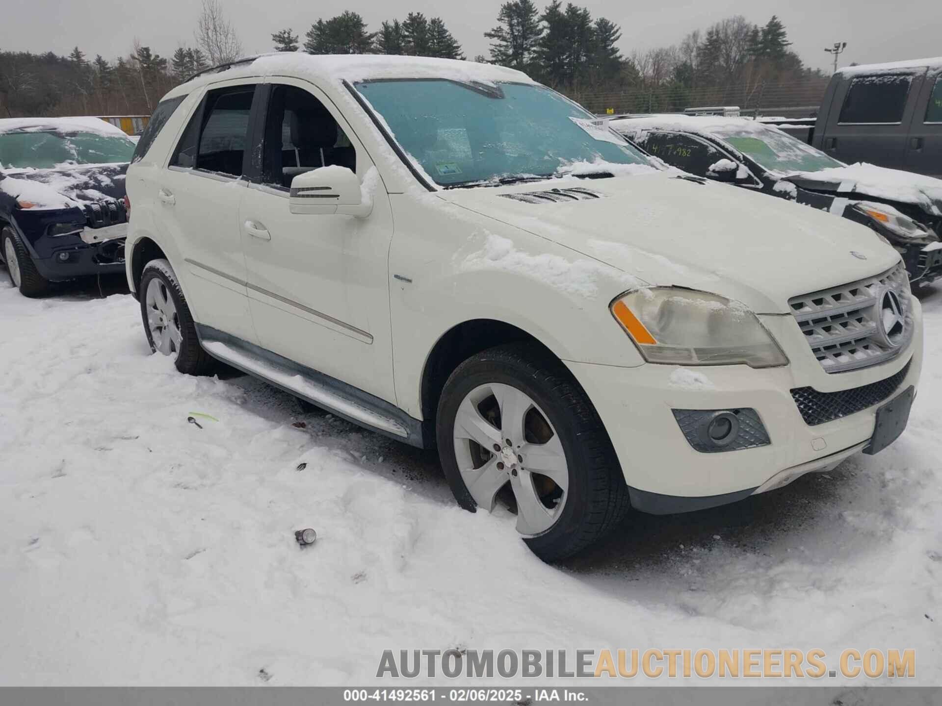4JGBB2FB3BA669783 MERCEDES-BENZ ML 350 BLUETEC 2011