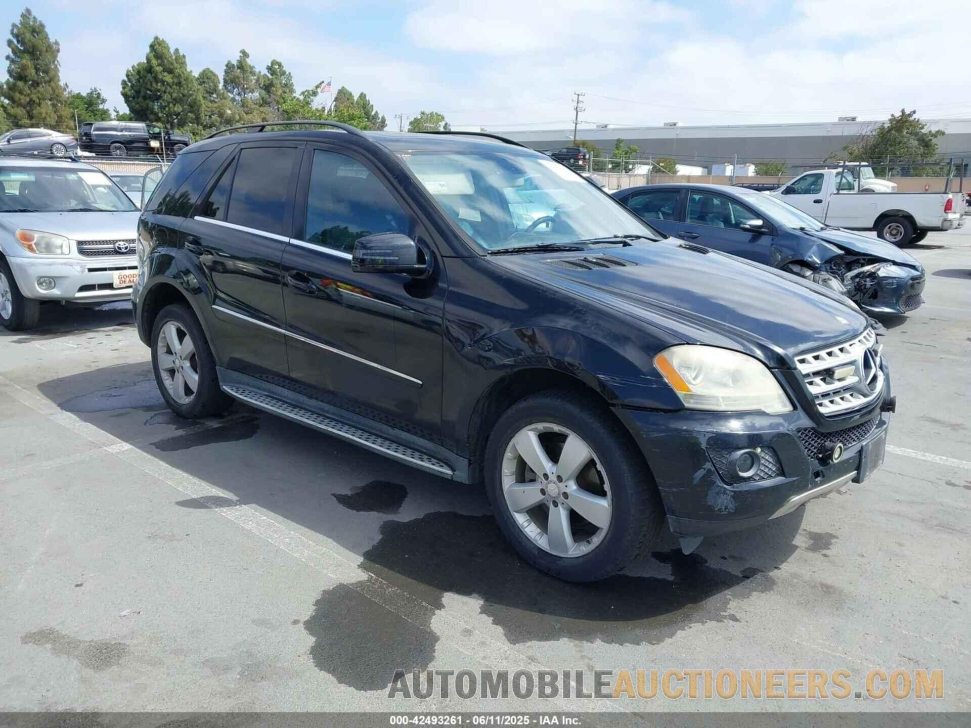 4JGBB5GB3BA642633 MERCEDES-BENZ ML 350 2011