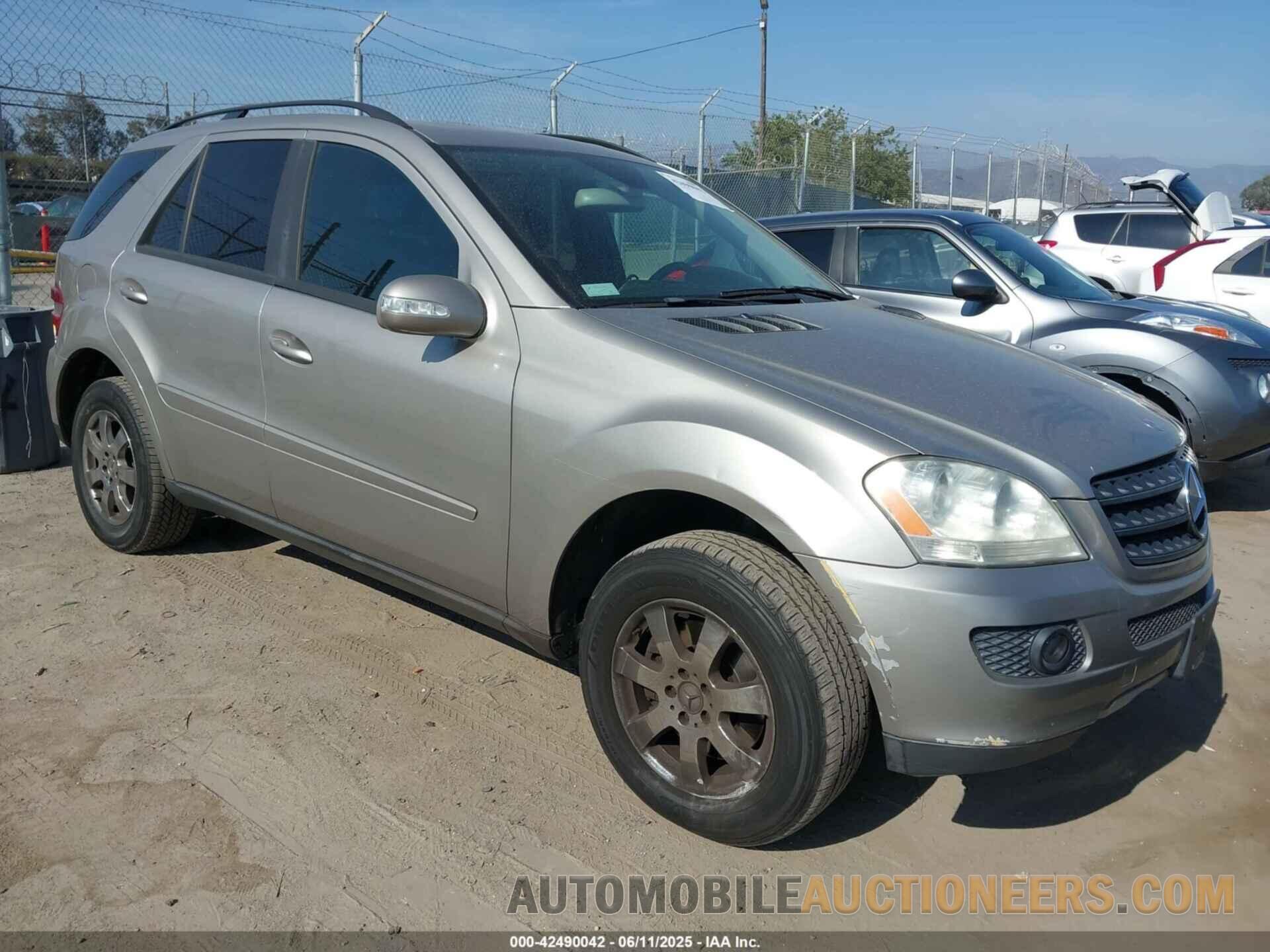 4JGBB86E66A115639 MERCEDES-BENZ ML 350 2006