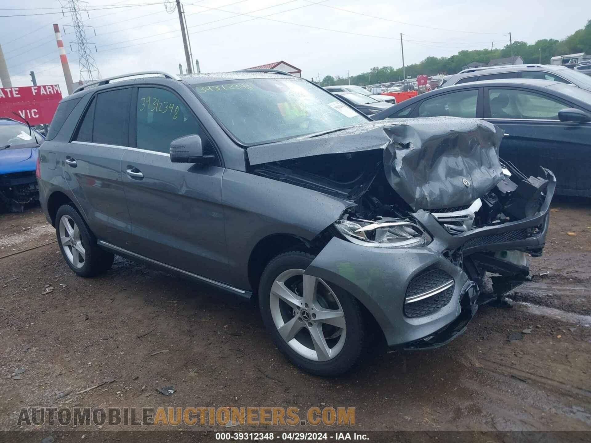 4JGDA5HB3JB175197 MERCEDES-BENZ GLE 350 2018