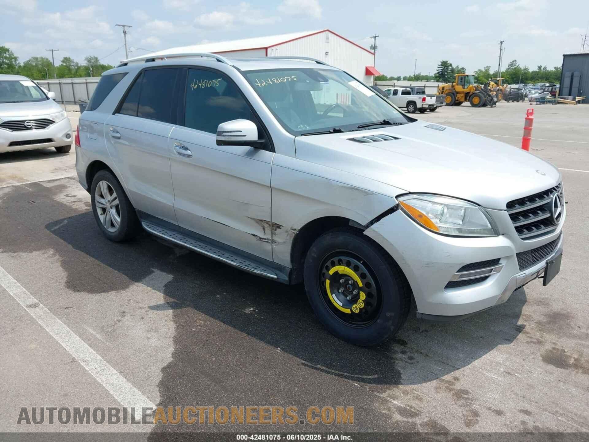 4JGDA5HB9DA171925 MERCEDES-BENZ ML 350 2013