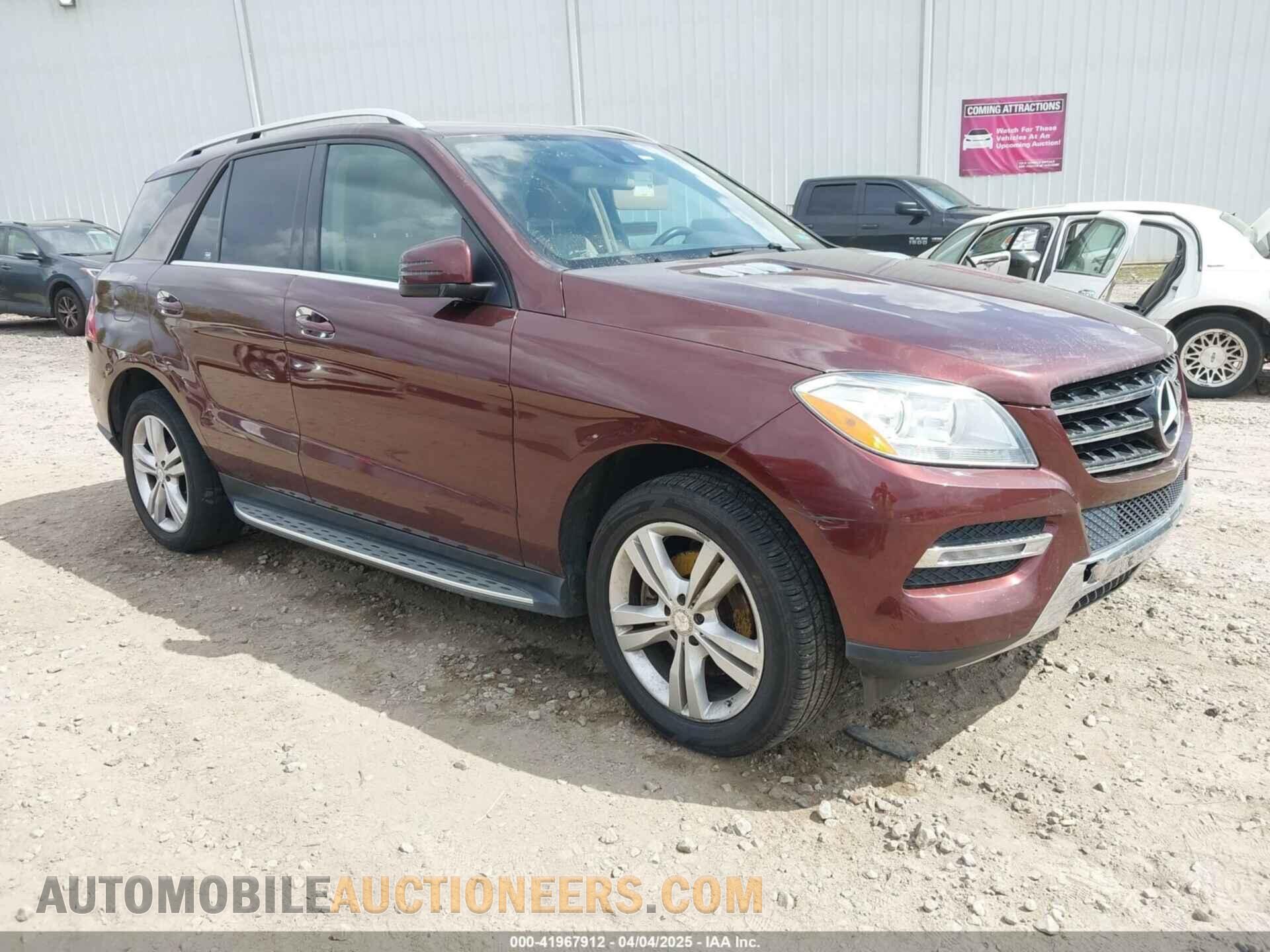 4JGDA5HBXDA123771 MERCEDES-BENZ ML 350 2013