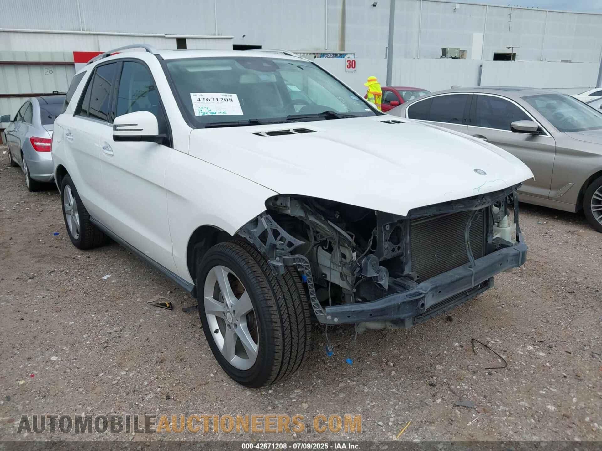 4JGDA5JB0GA684107 MERCEDES-BENZ GLE 350 2016