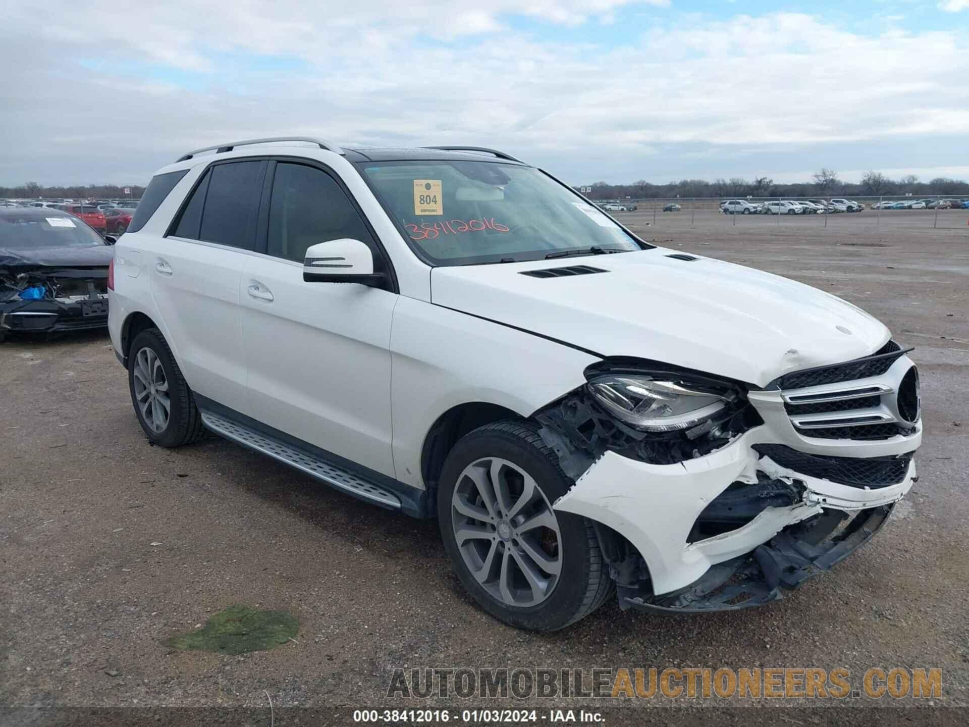 4JGDA5JB1GA633523 MERCEDES-BENZ GLE 2016