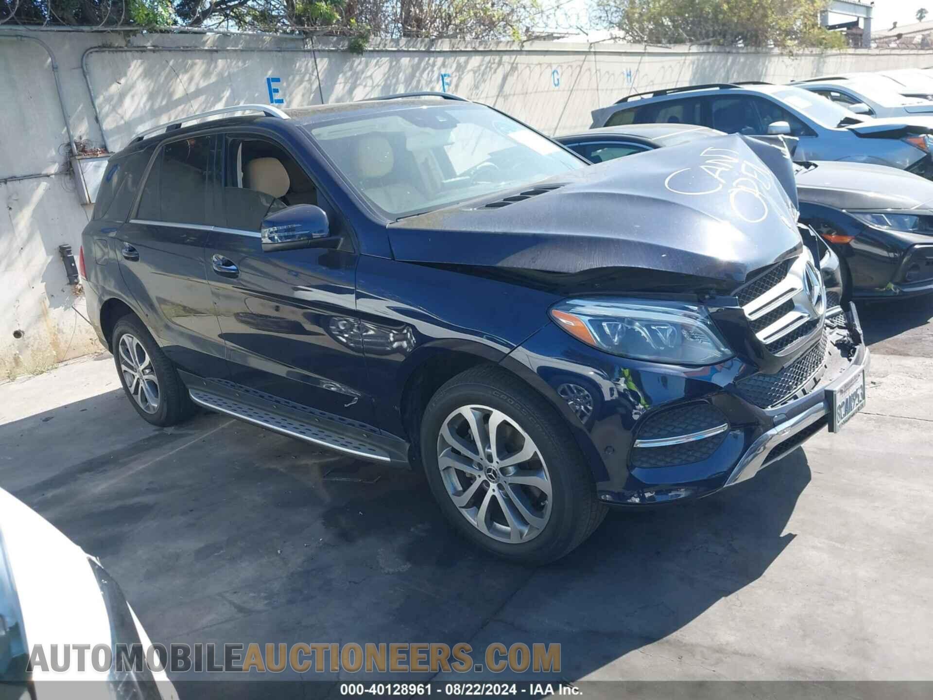 4JGDA5JB3JB064028 MERCEDES-BENZ GLE 350 2018