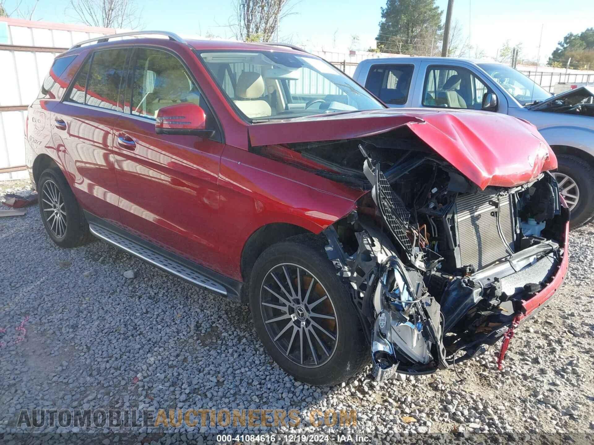 4JGDA5JB3JB162007 MERCEDES-BENZ GLE 350 2018