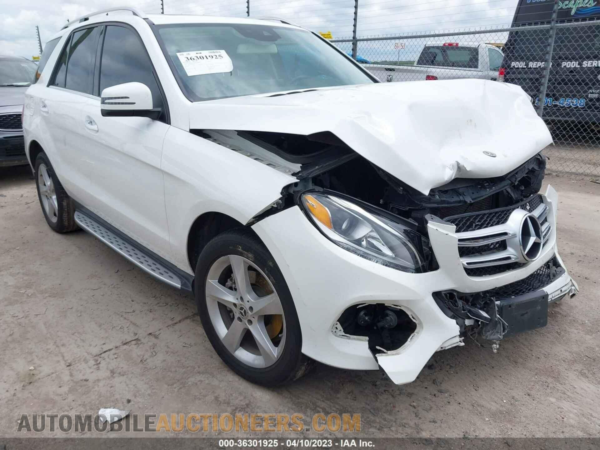 4JGDA5JB3JB167174 MERCEDES-BENZ GLE 2018