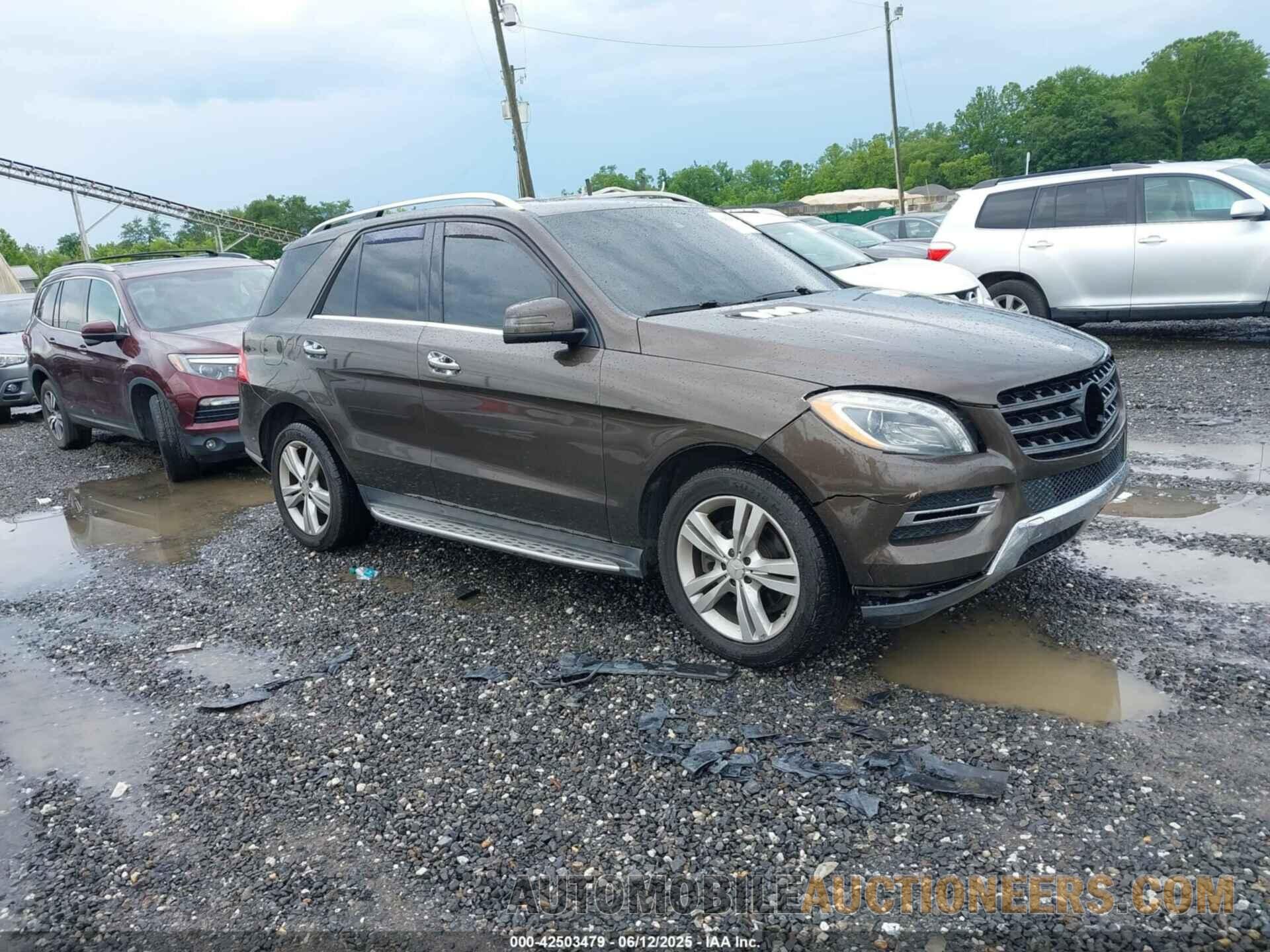 4JGDA5JB4EA334430 MERCEDES-BENZ ML 350 2014