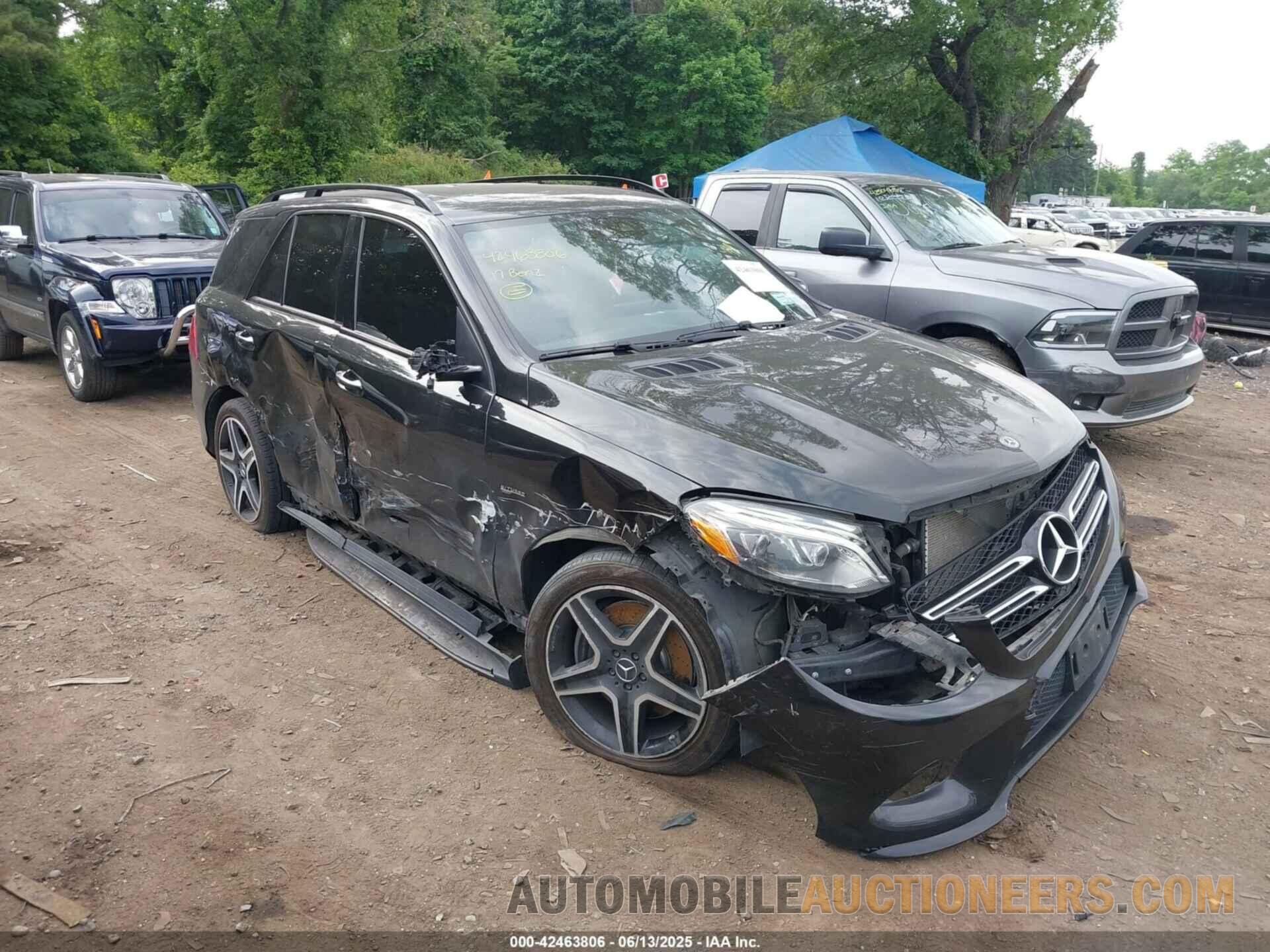 4JGDA6EB6HA959190 MERCEDES-BENZ AMG GLE 43 2017