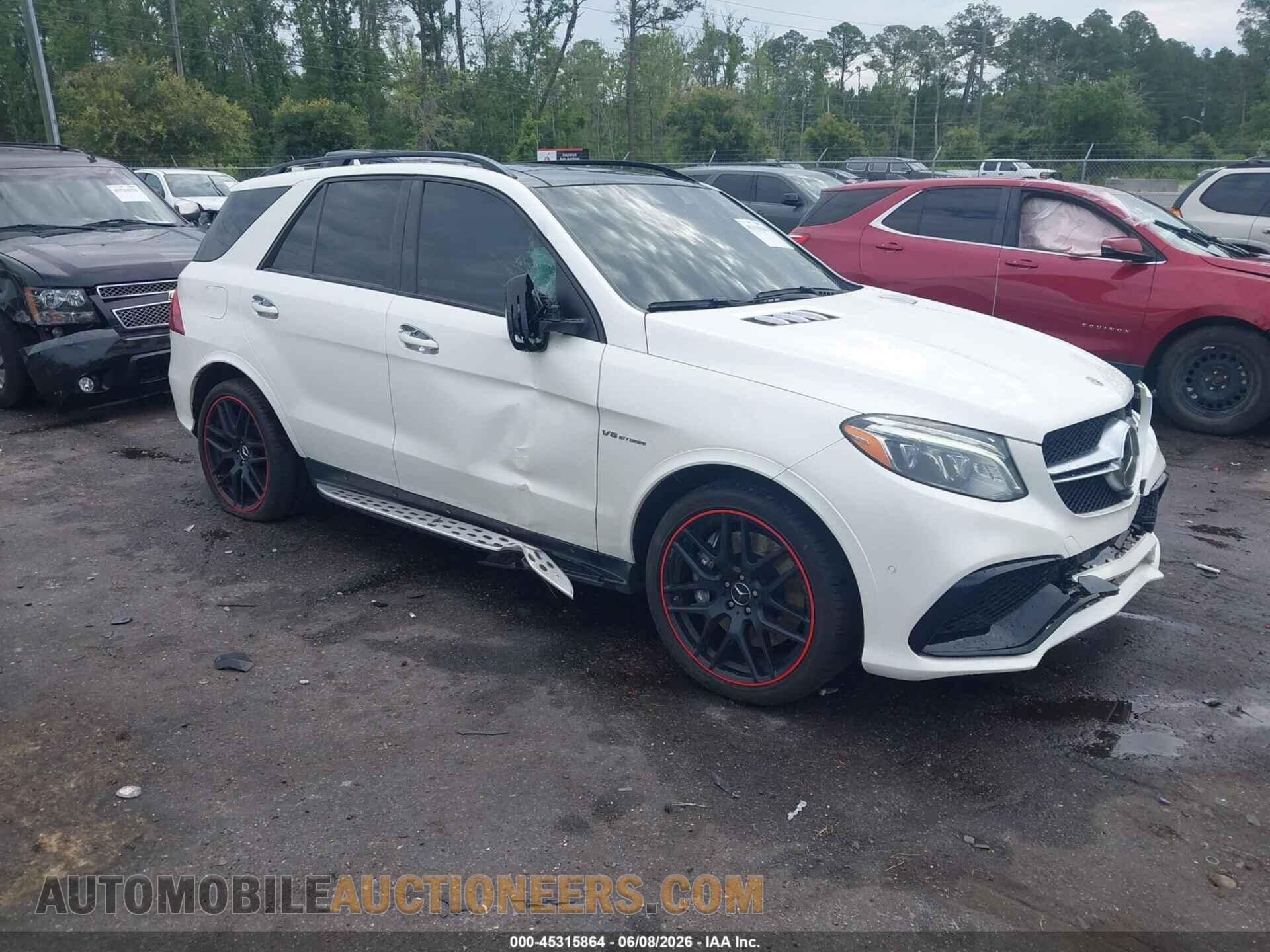 4JGDA7EB1JB004142 MERCEDES-BENZ AMG GLE 63 2018