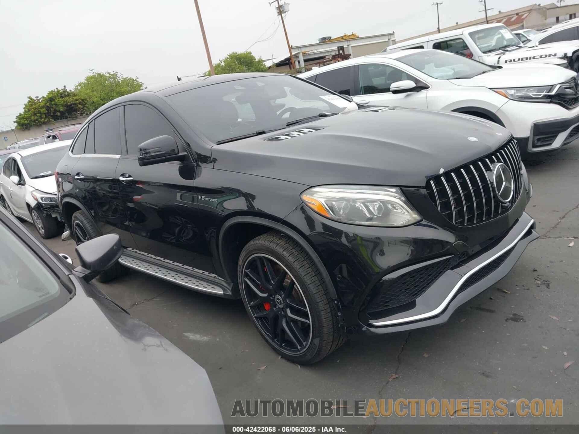 4JGED7FB3GA035515 MERCEDES-BENZ AMG GLE 63 COUPE 2016