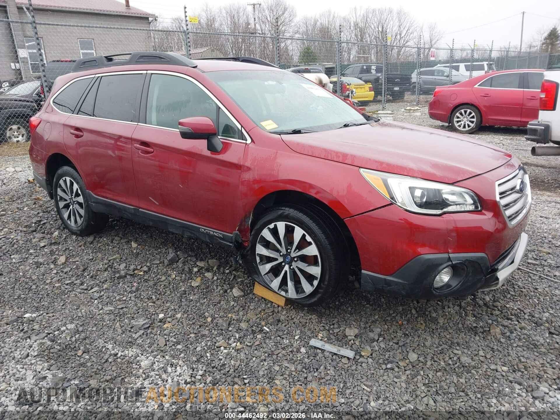 4S4BSBJC8F3245607 SUBARU OUTBACK 2015
