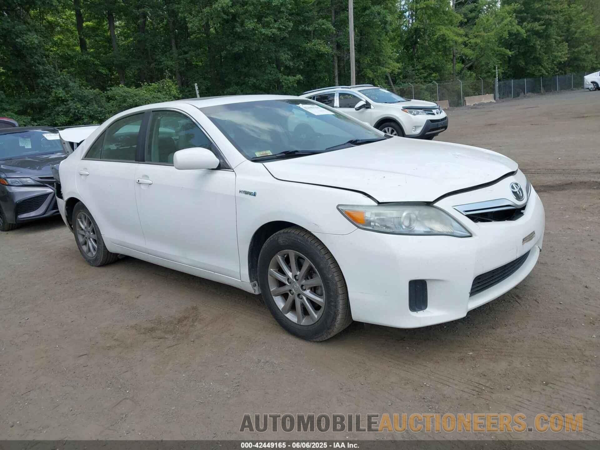4T1BB3EKXBU133922 TOYOTA CAMRY HYBRID 2011