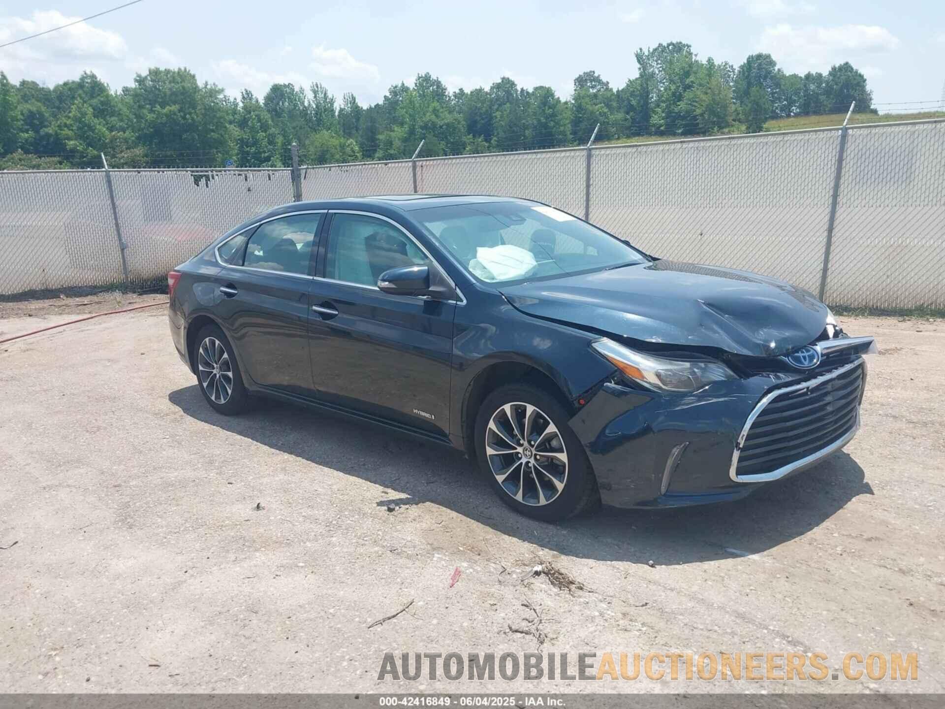 4T1BD1EB8HU057236 TOYOTA AVALON HYBRID 2017