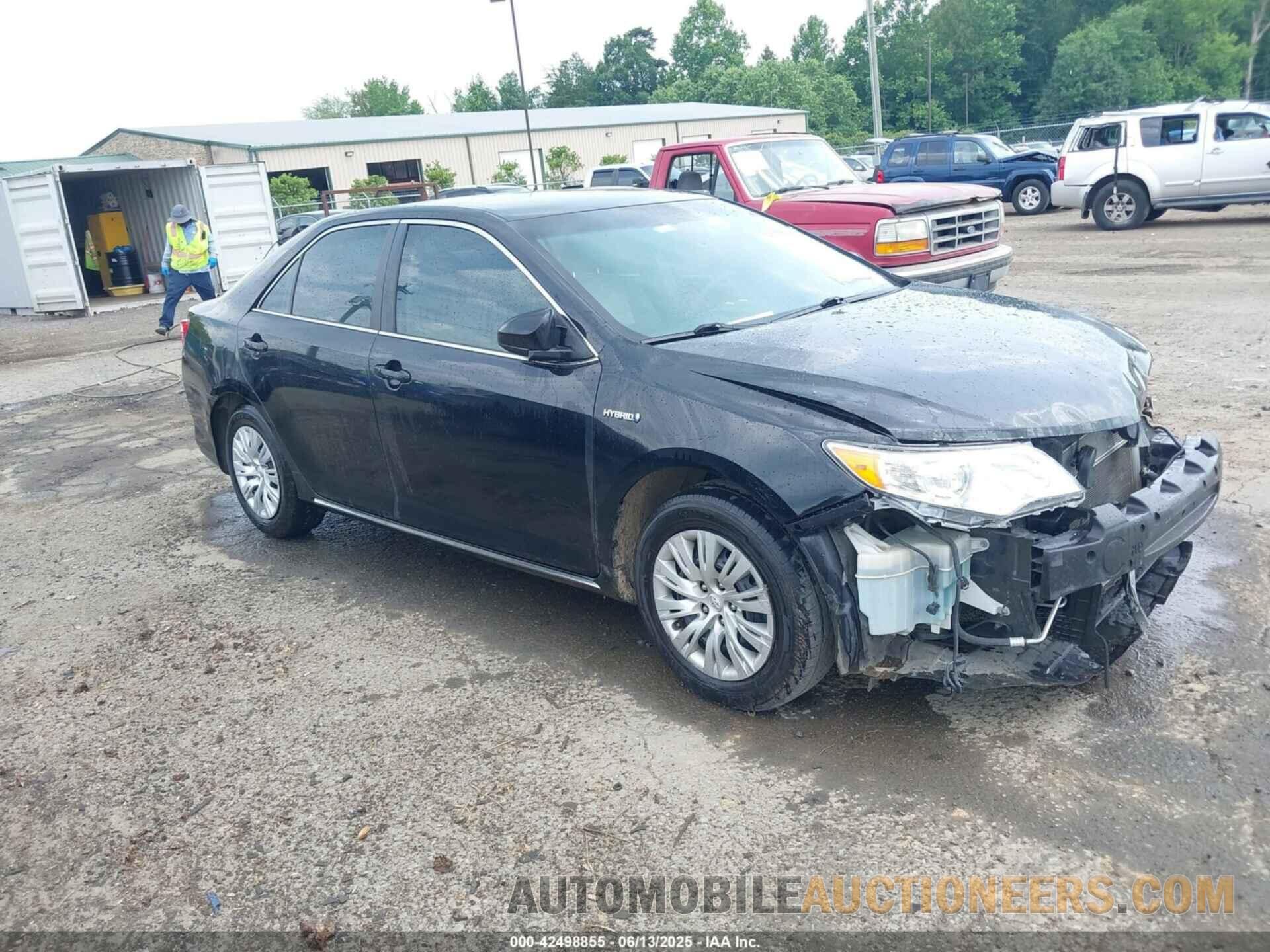 4T1BD1FK0CU028403 TOYOTA CAMRY HYBRID 2012
