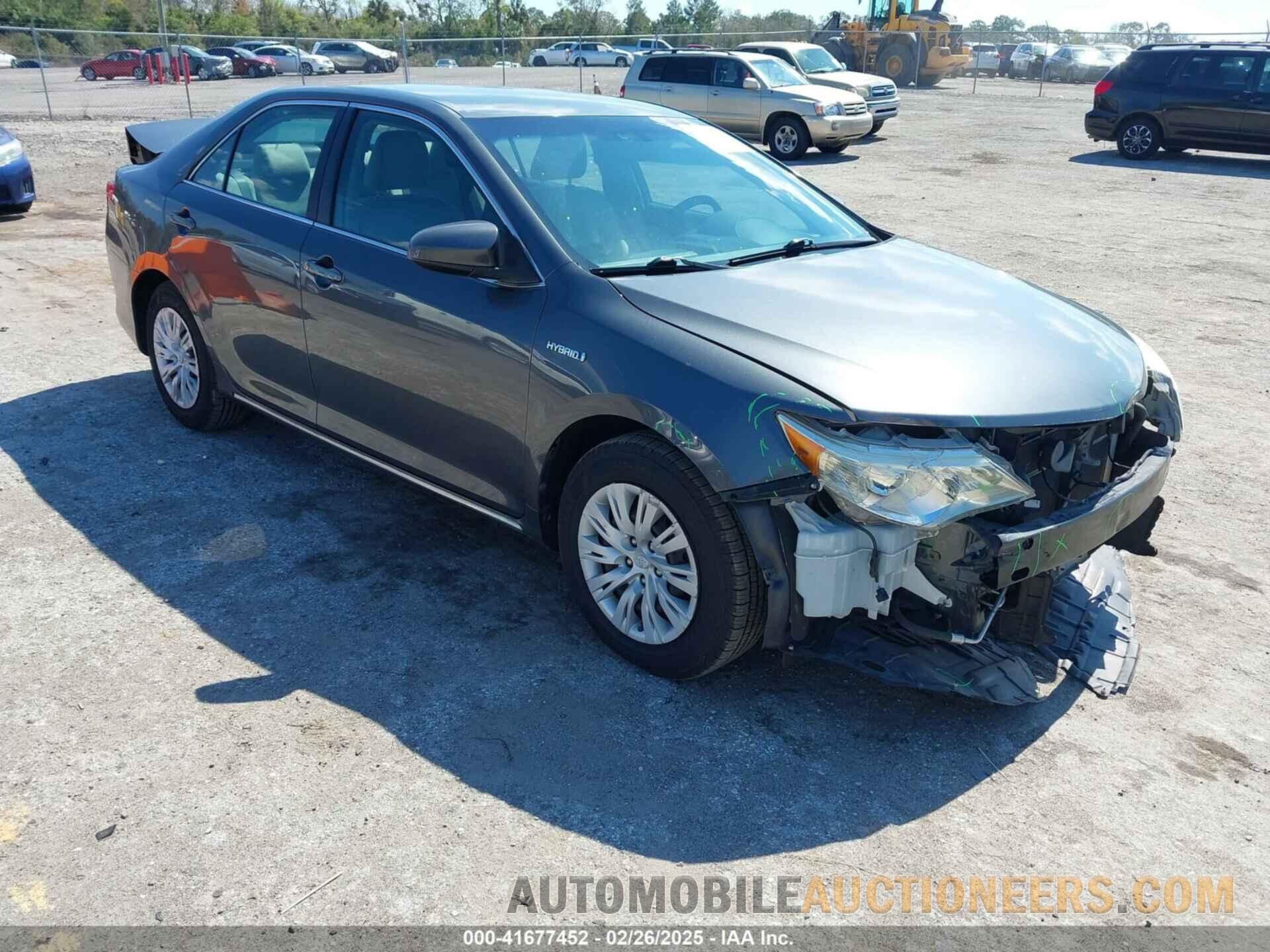 4T1BD1FK0CU041331 TOYOTA CAMRY HYBRID 2012