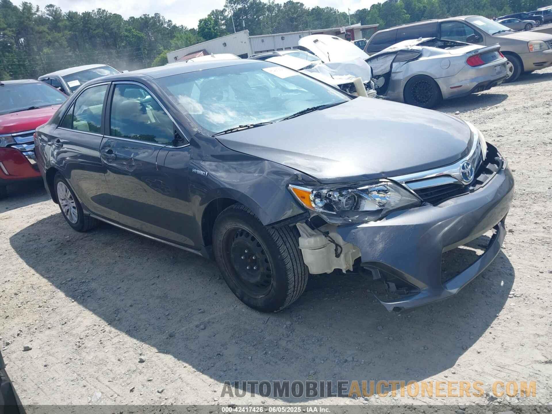 4T1BD1FK7CU051922 TOYOTA CAMRY HYBRID 2012