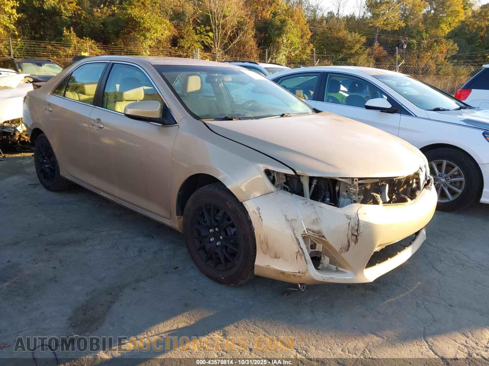 4T1BF1FK2CU088564 TOYOTA CAMRY 2012
