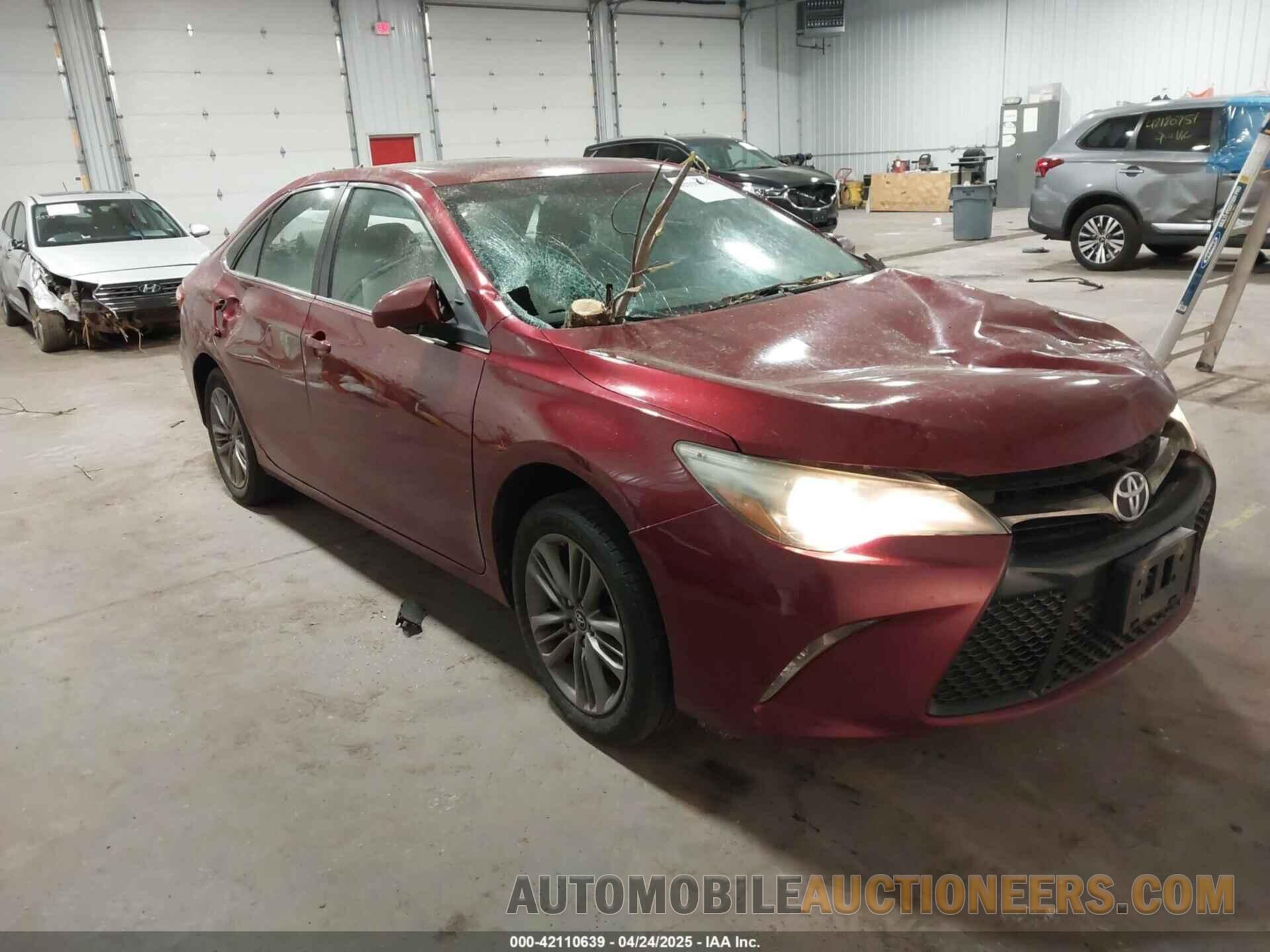 4T1BF1FK4FU906719 TOYOTA CAMRY 2015