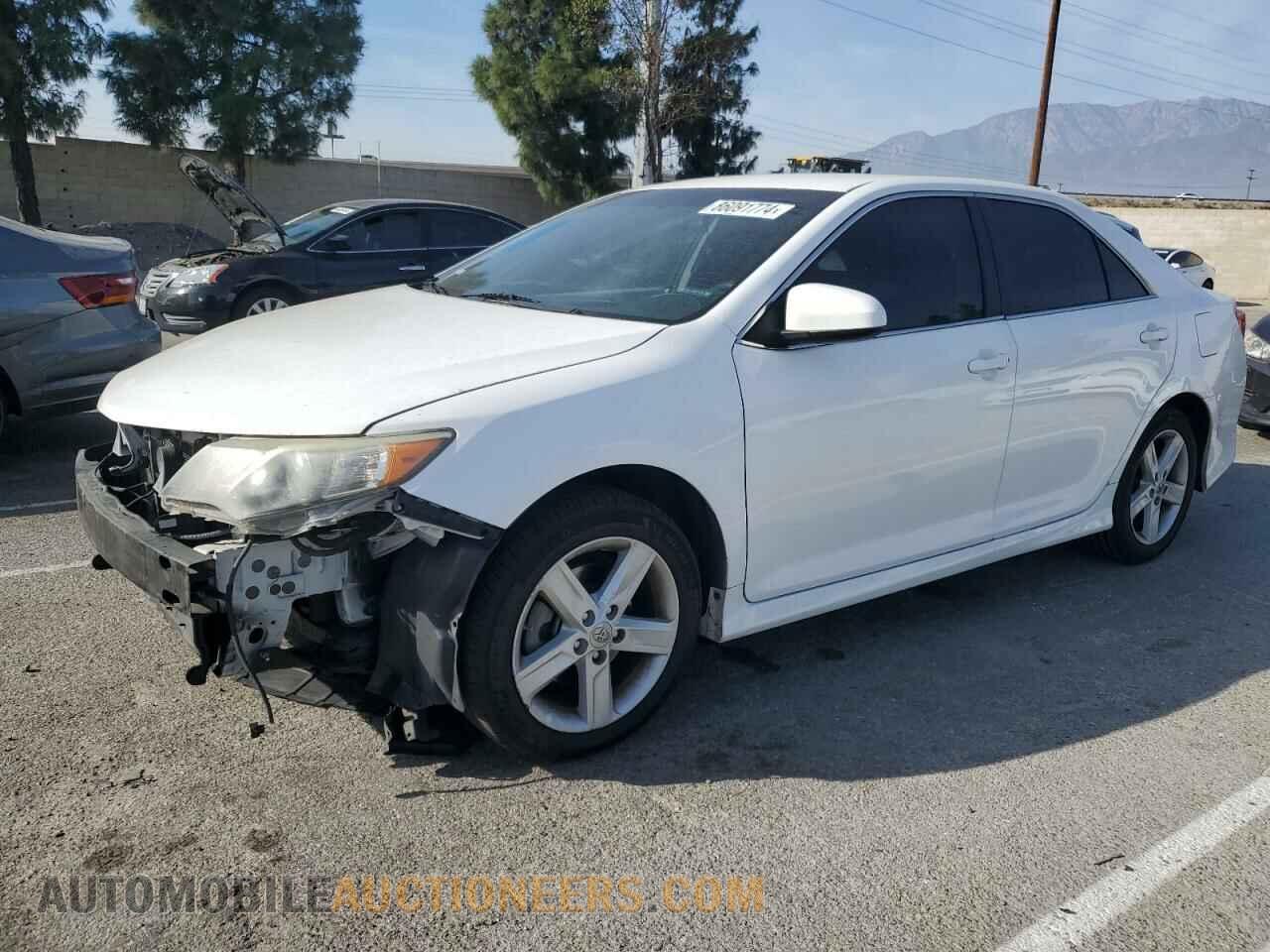 4T1BF1FK7CU190801 TOYOTA CAMRY 2012