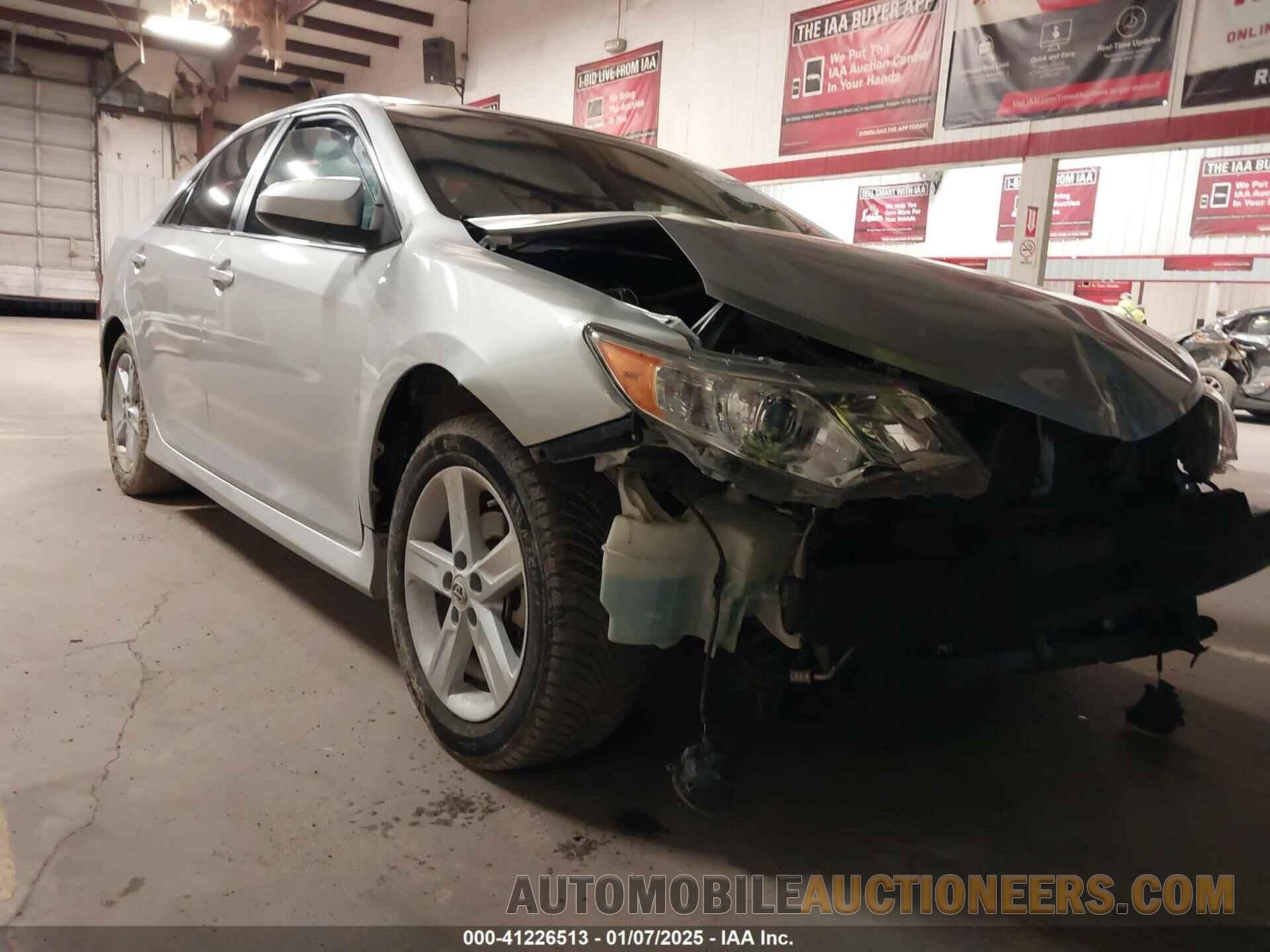 4T1BF1FK9CU138845 TOYOTA CAMRY 2012