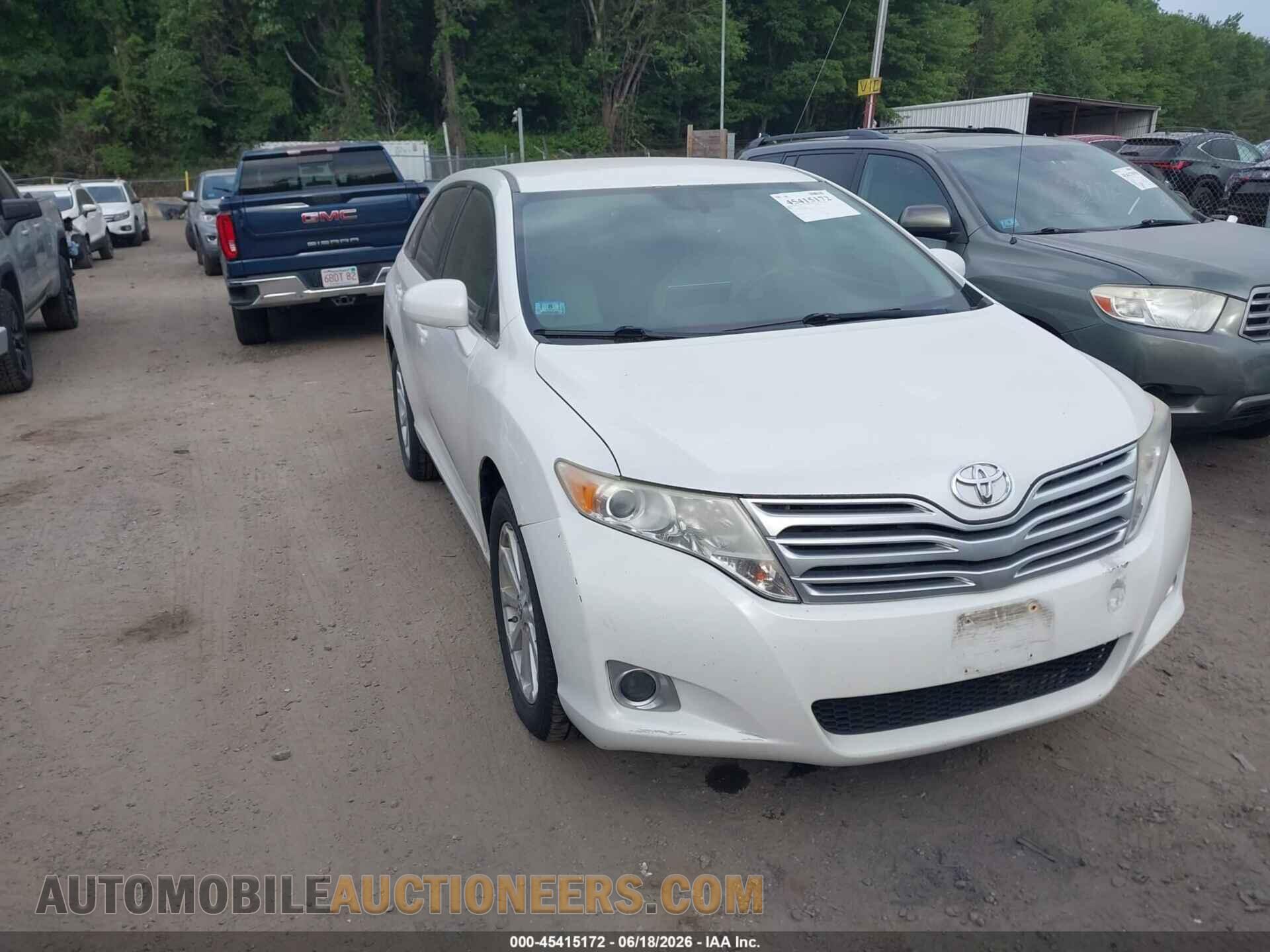 4T3BA3BB8CU030076 TOYOTA VENZA 2012