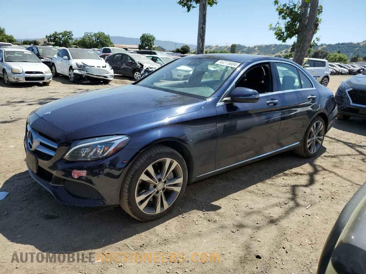 55SWF4HB8GU152012 MERCEDES-BENZ C-CLASS 2016